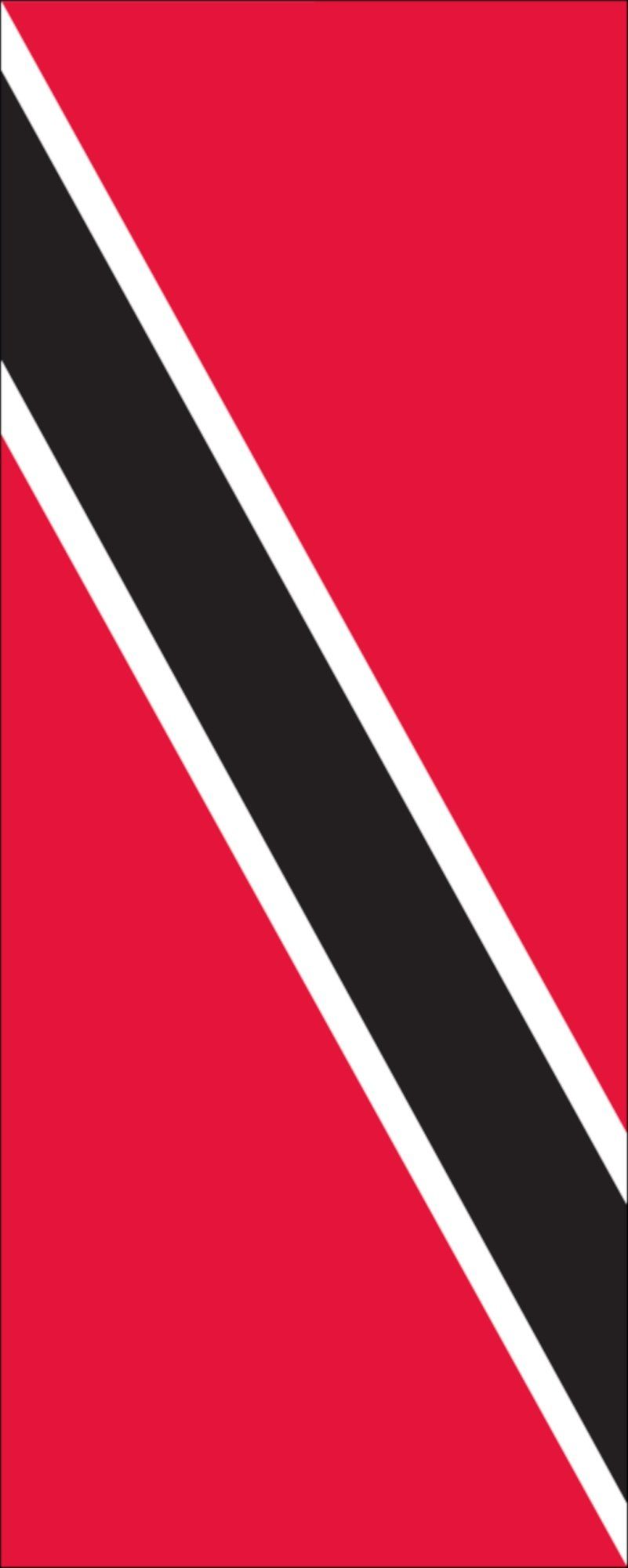 flaggenmeer Flagge Flagge Trinidad und Tobago 110 g/m² Hochformat