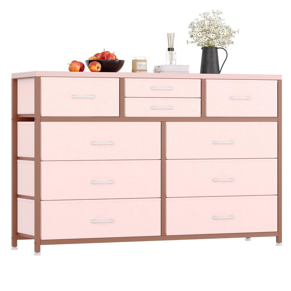 GarveeMore Kommode Große Aufbewahrungskomode für Schlafzimmer Wohnzimmer