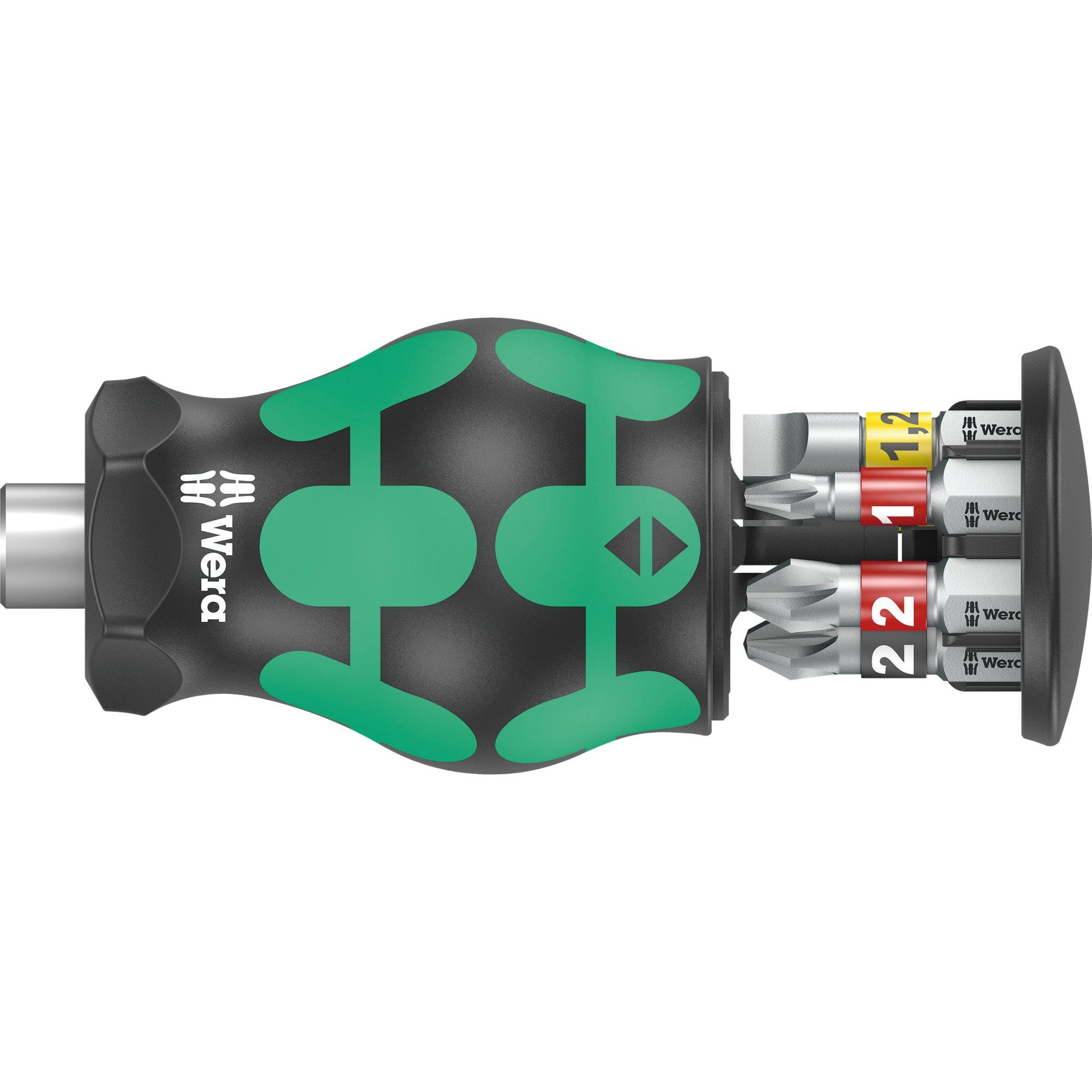 Wera Multitool Kraftform Kompakt Stubby Magazin 2 Bit-Satz