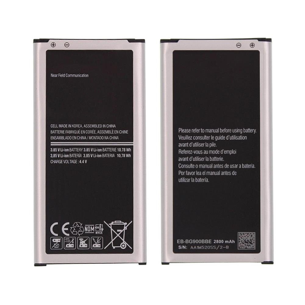 ZMC Akku Für Samsung Galaxy S5 G900F S5 NEO G903F S5 Active Ersatz Battery  Handy-Akku, Batterie EB-BG800BBC, EB-BG900BBE, EB-BG900BBU, EB-BG903BBE  2800mAh