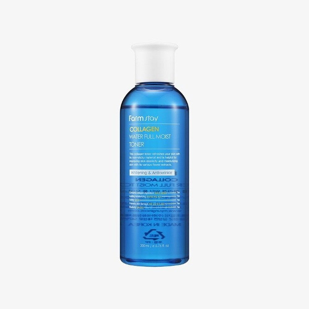 Toner Farm Stay - Vollfeuchtes Gesichtswasser mit Kollagenwasser, 200 ml