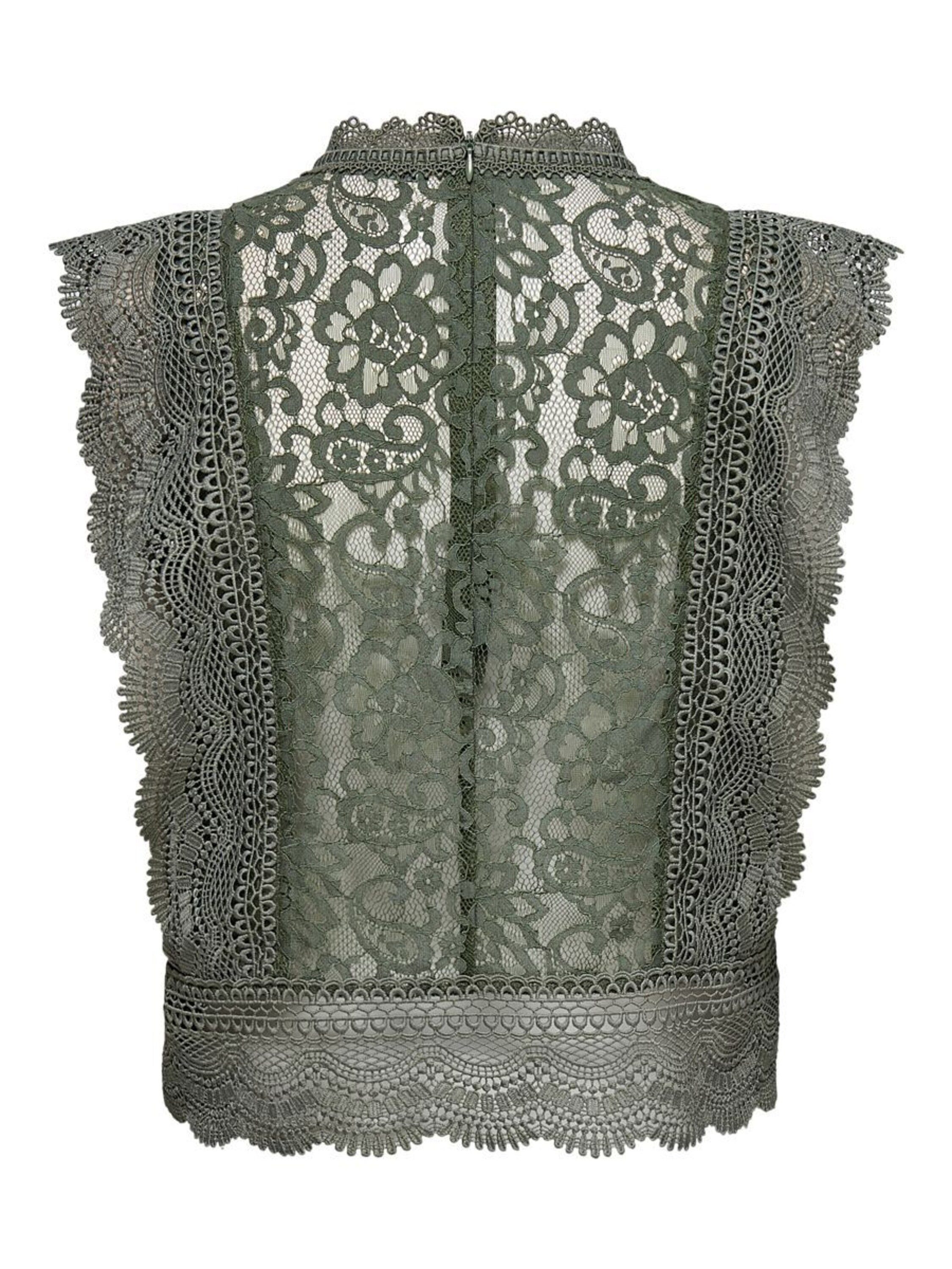 ONLY Blusentop Karo (1-tlg) Spitze günstig online kaufen