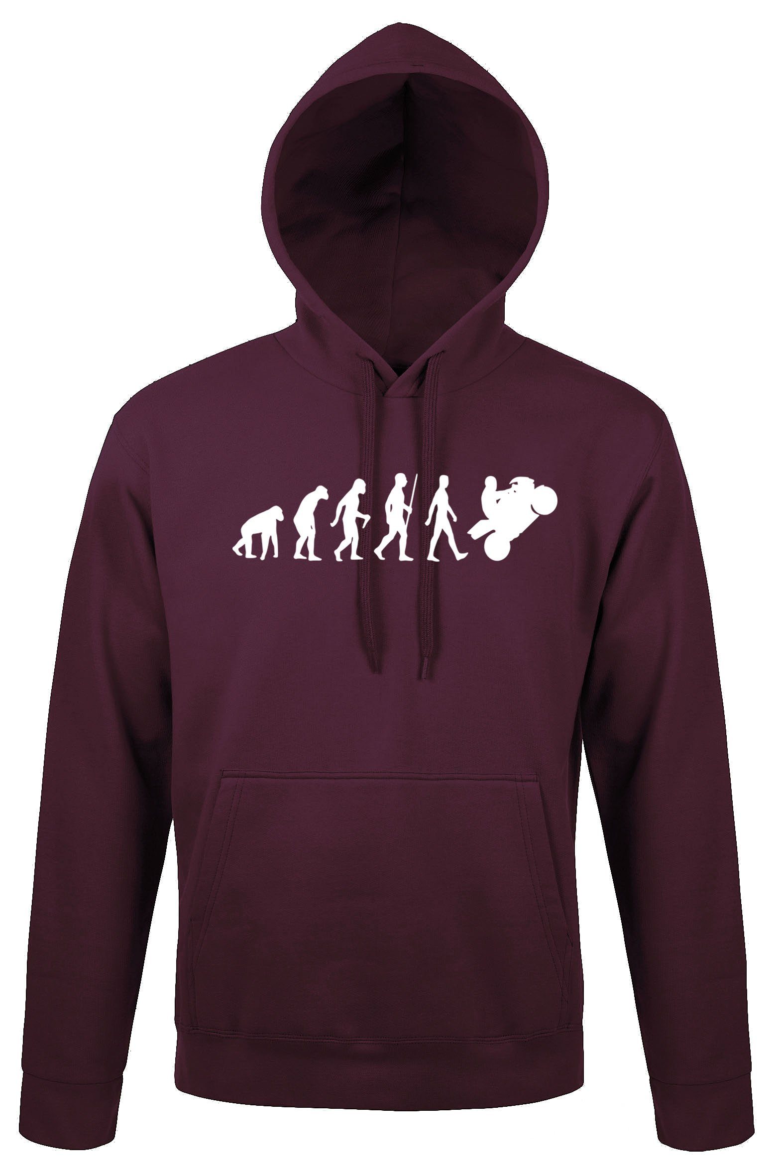 Kapuzenpullover Evolution Motorrad Herren Hoodie Pullover