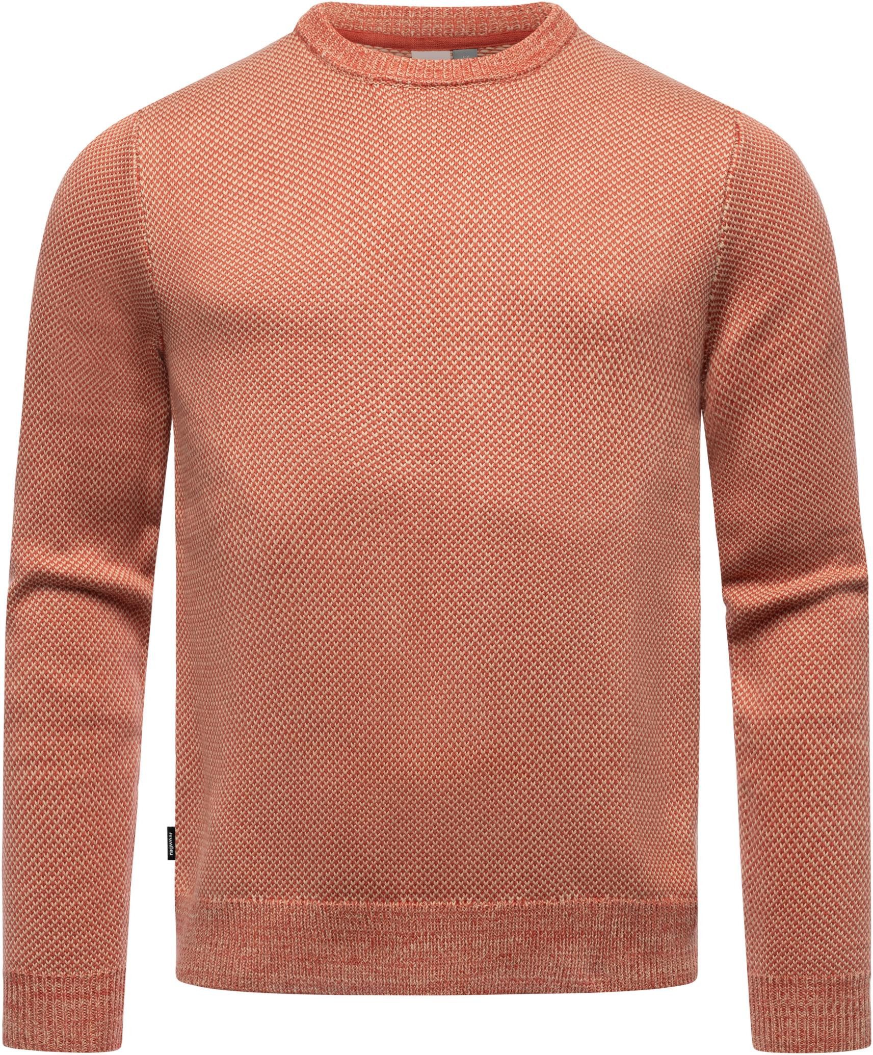 Ragwear Strickpullover Larrs stylischer Herren Sweatpullover mit Rippbündch günstig online kaufen
