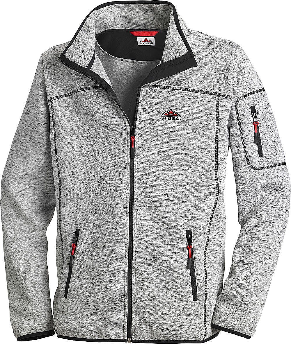 Stubai Strickfleecejacke Schnelltrocknend und atmungsaktiv