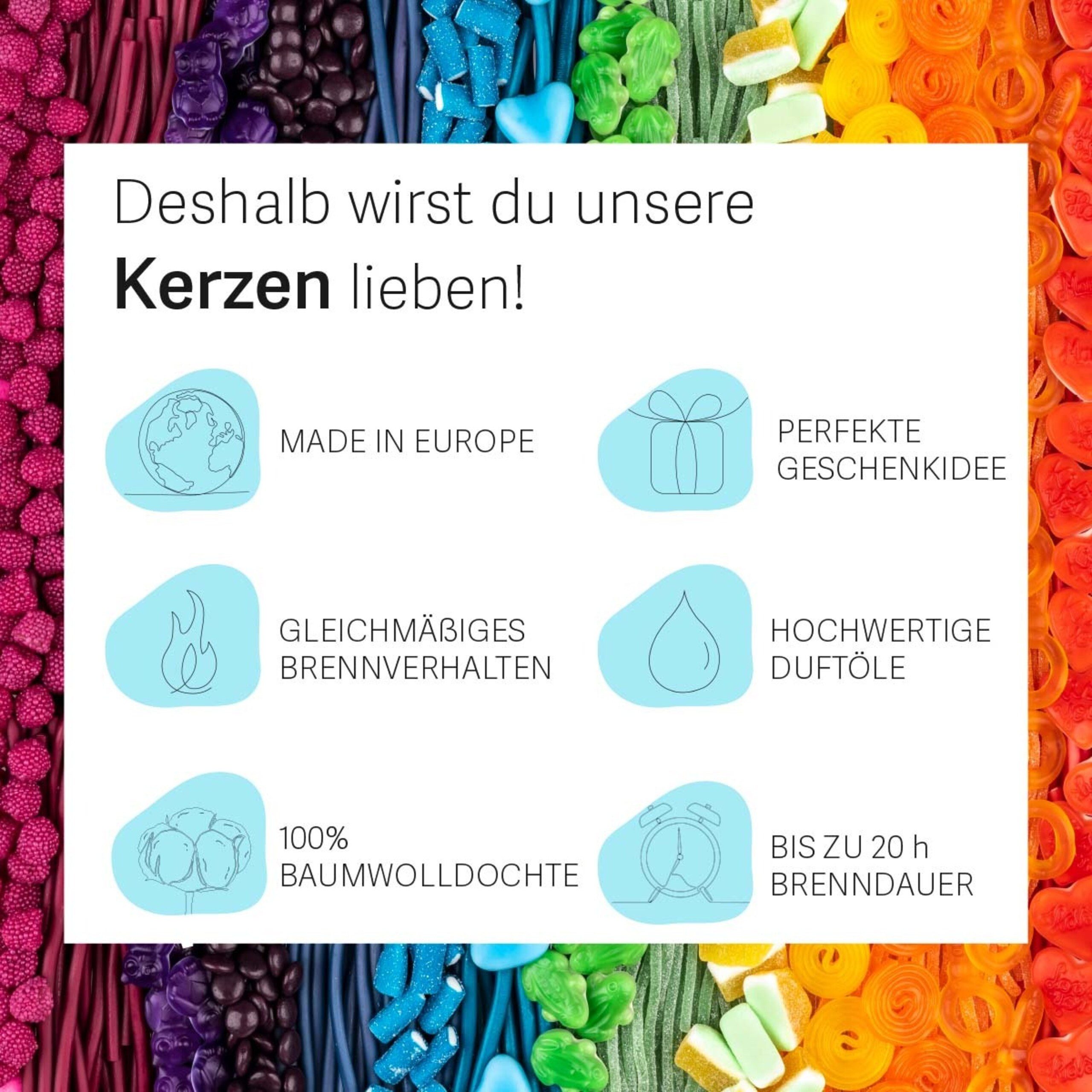 HARIBO Duftkerze Haribo™ im Geschenkkarto, Lemon günstig online kaufen