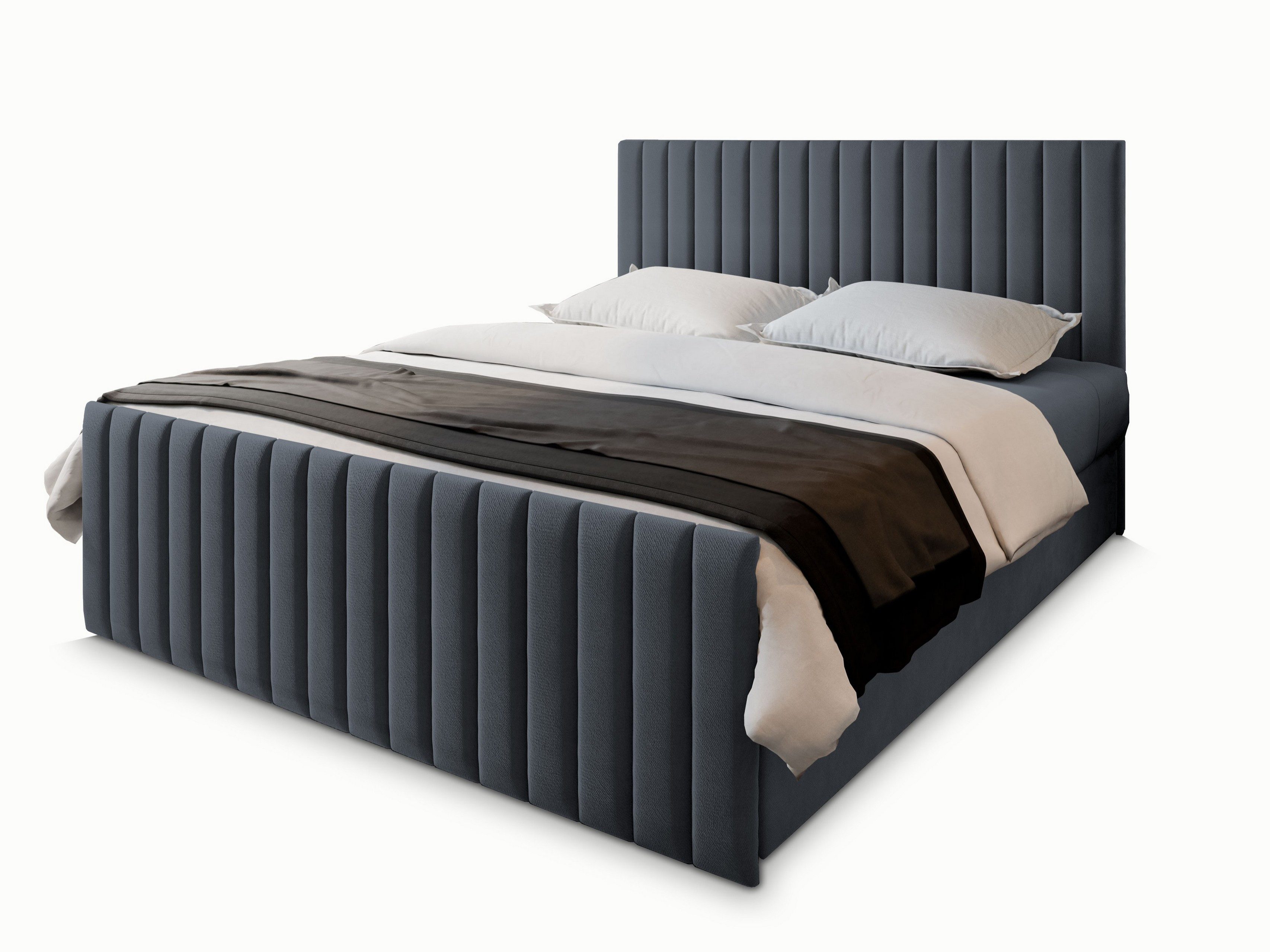 Masseno Boxbett ARION 160x200 cm mit Bonell Matratze und Topper günstig online kaufen