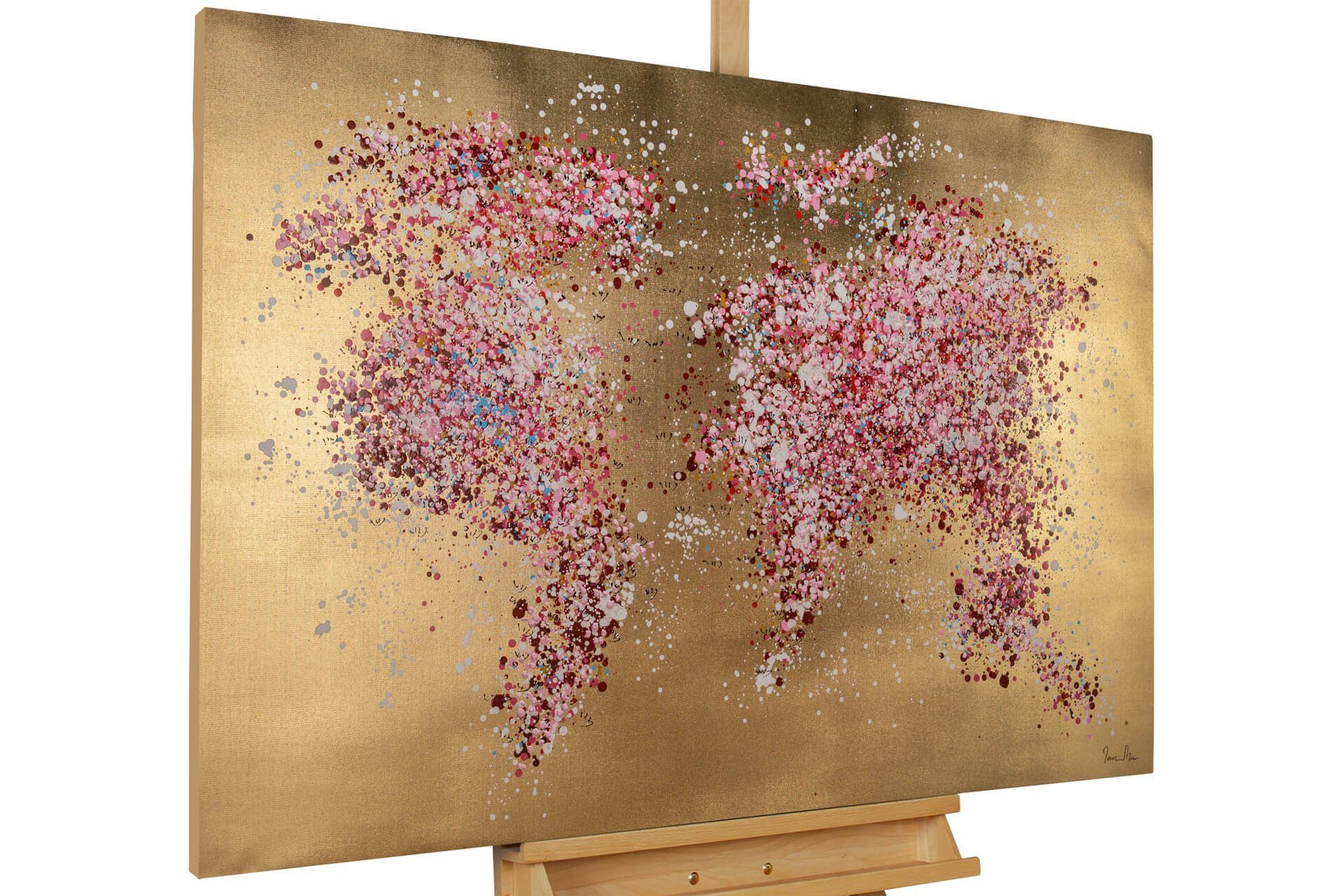 KUNSTLOFT Gemälde Blühende Welt 120x80 cm, günstig online kaufen