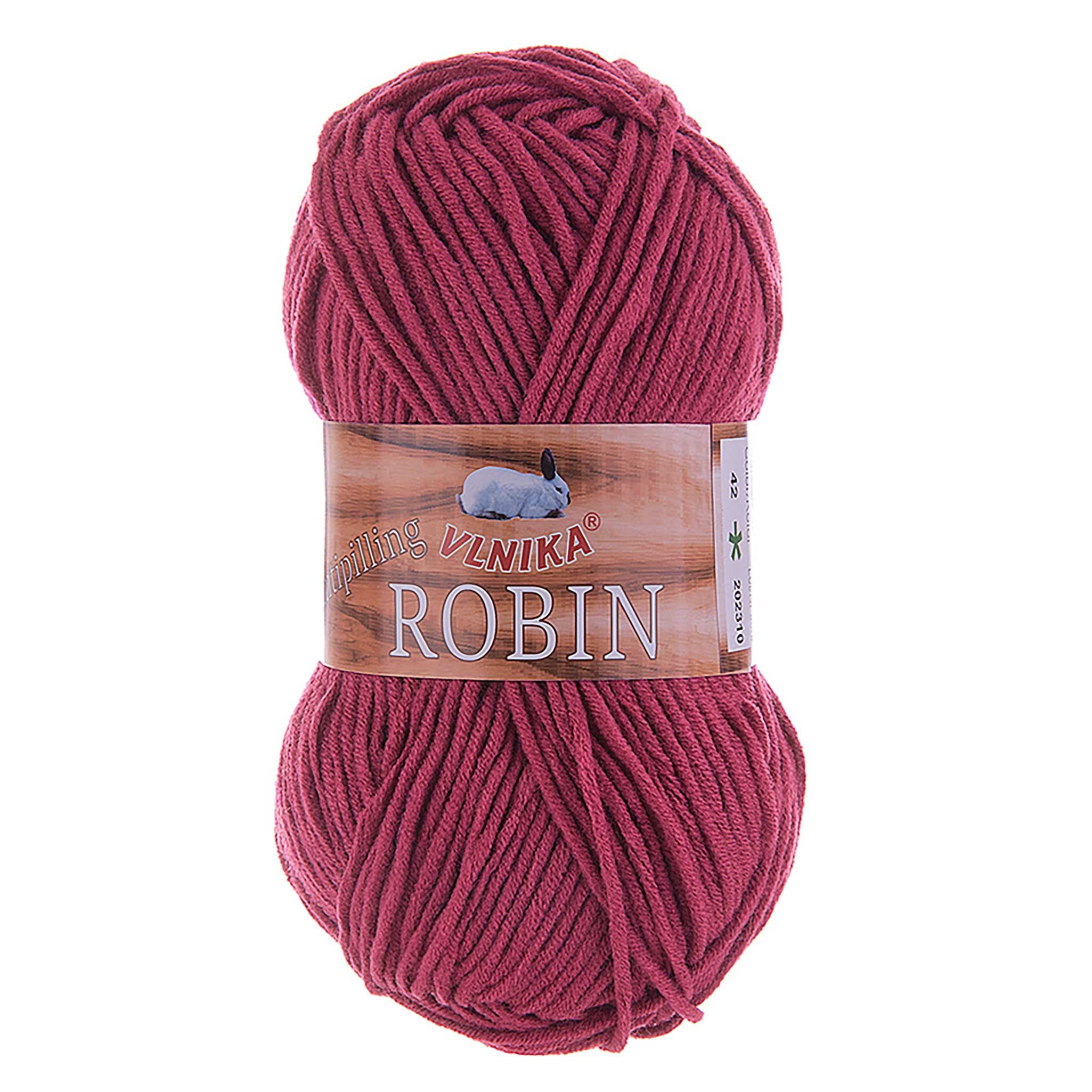 Thumbnail - maDDma 0,5 kg Strickgarn Robin Antipilling Winter Handstrickgarn Häkelgarn Häkelwolle, 150 m (Sparpaket, 5 Knäuel je 100...