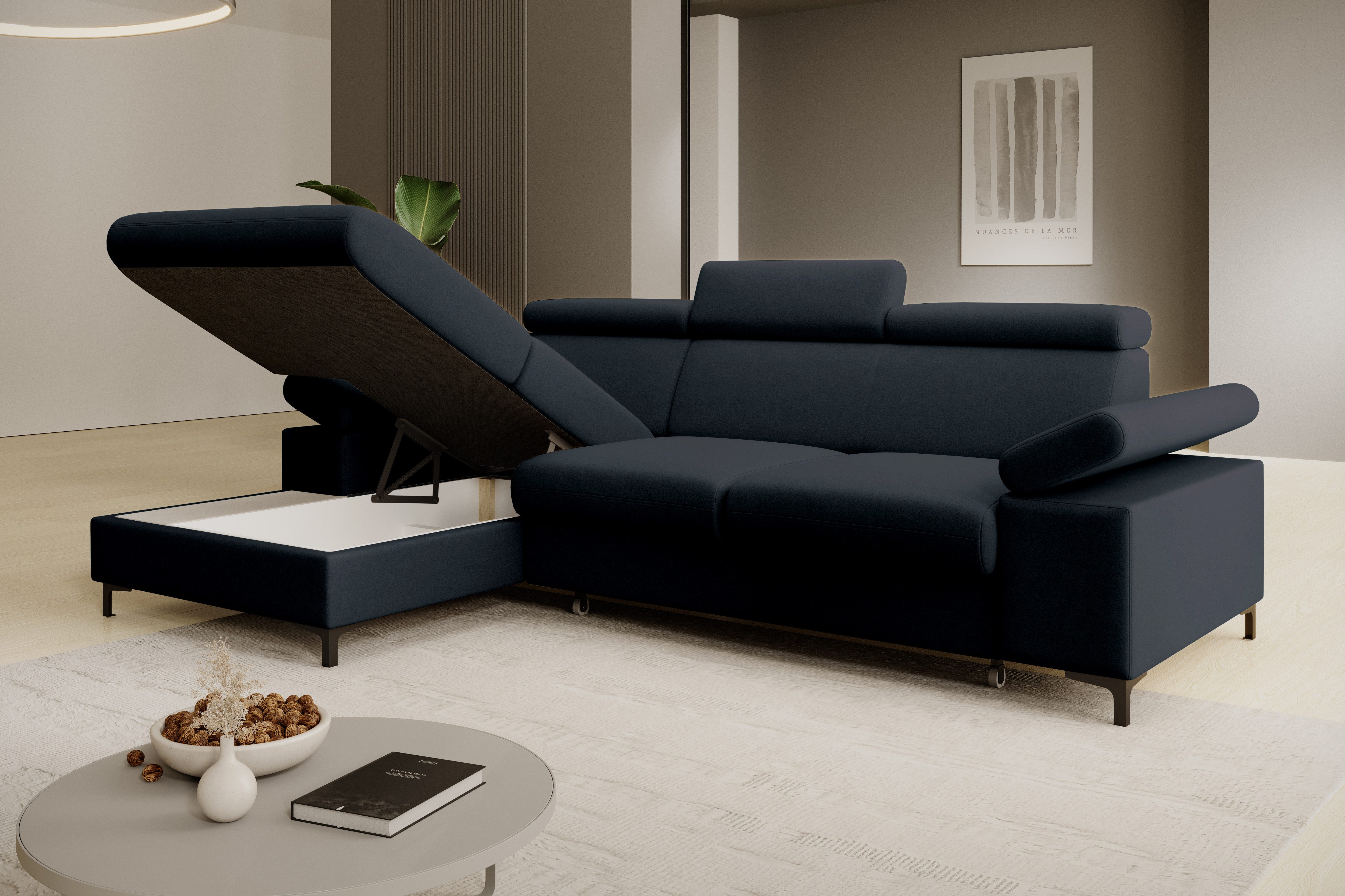 NEXT COLLECTION Ecksofa Ecke mit verstellbaren günstig online kaufen