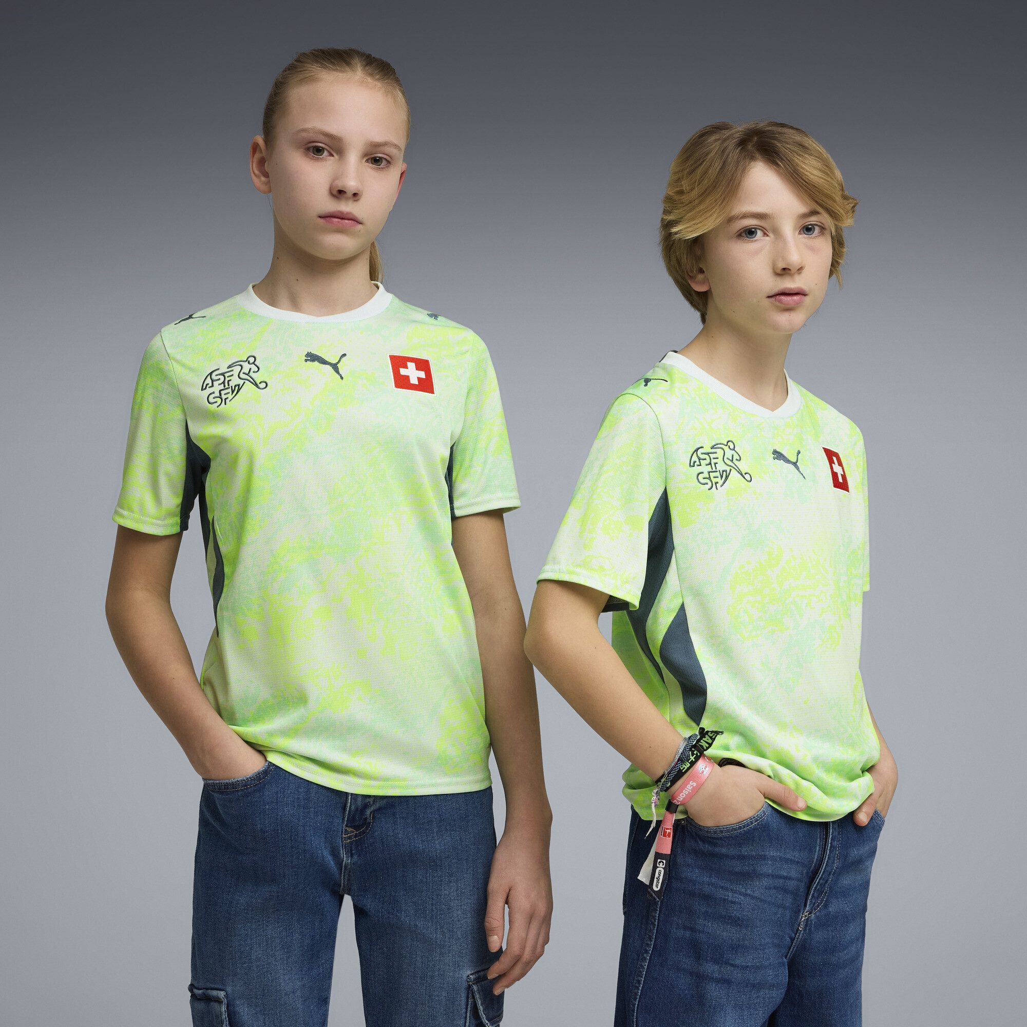 PUMA Trainingsshirt Schweiz 2026 Auswärtstrikot Jugendliche