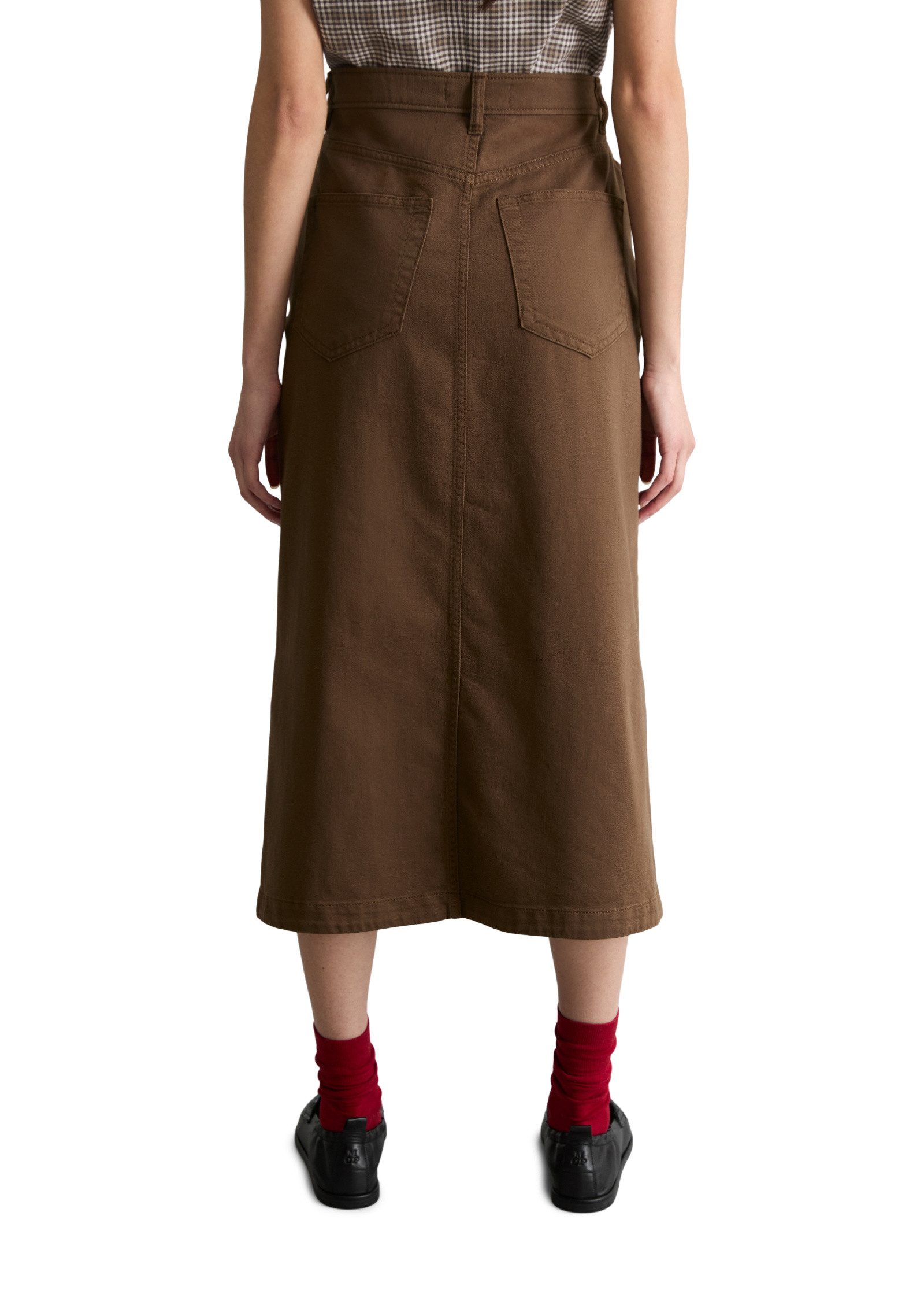 Marc O'Polo DENIM Webrock aus Bio-Baumwolle-Lyocell-Twill