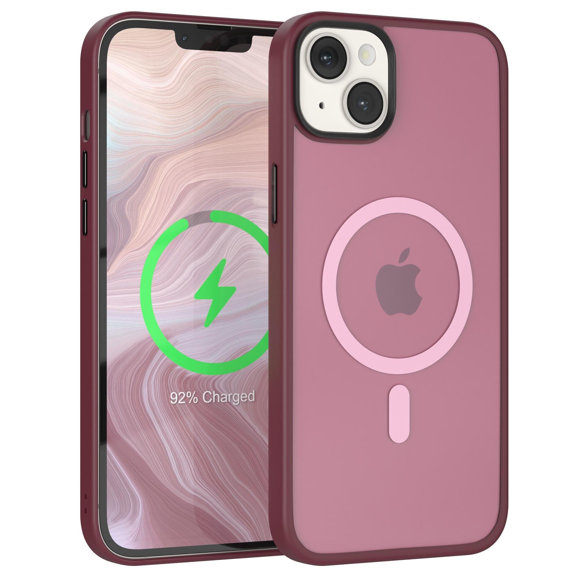EAZY CASE Handyhülle Outdoor Case MagSafe Matt für Apple iPhone 14