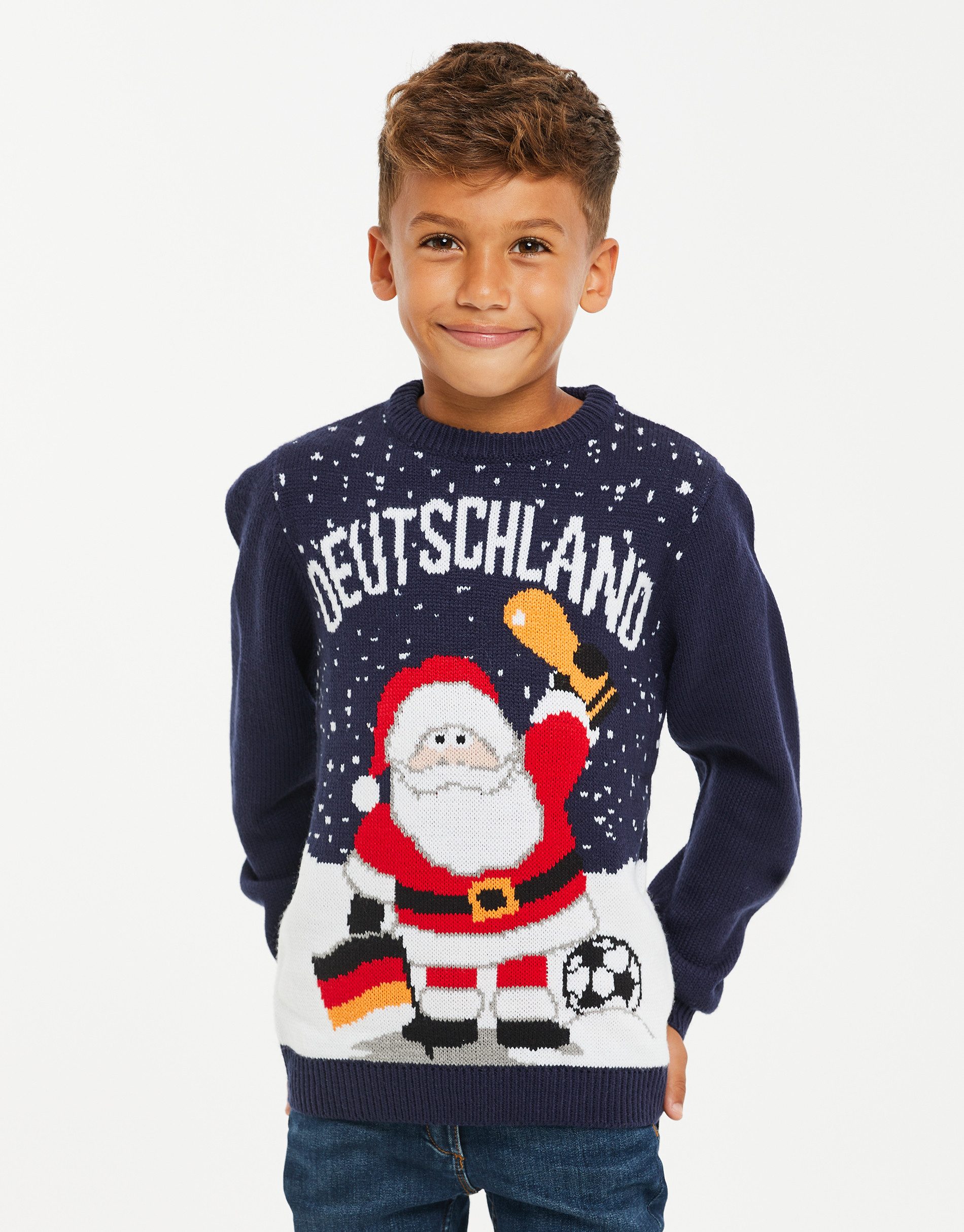 Rundhalspullover THB Xmas Jumper Germany