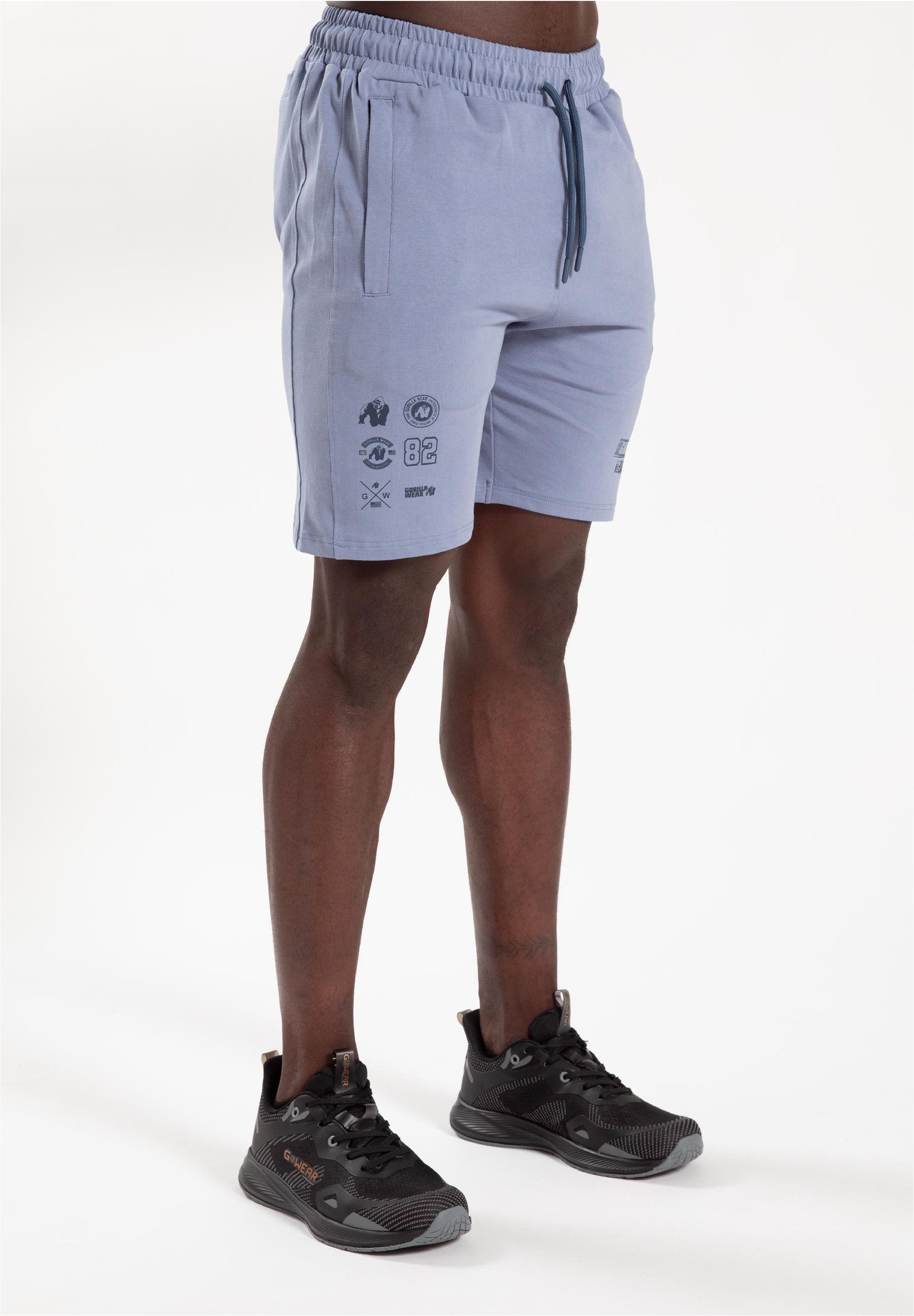 Gorilla Wear Shorts mit verstellbarem Kordelzug im Bund