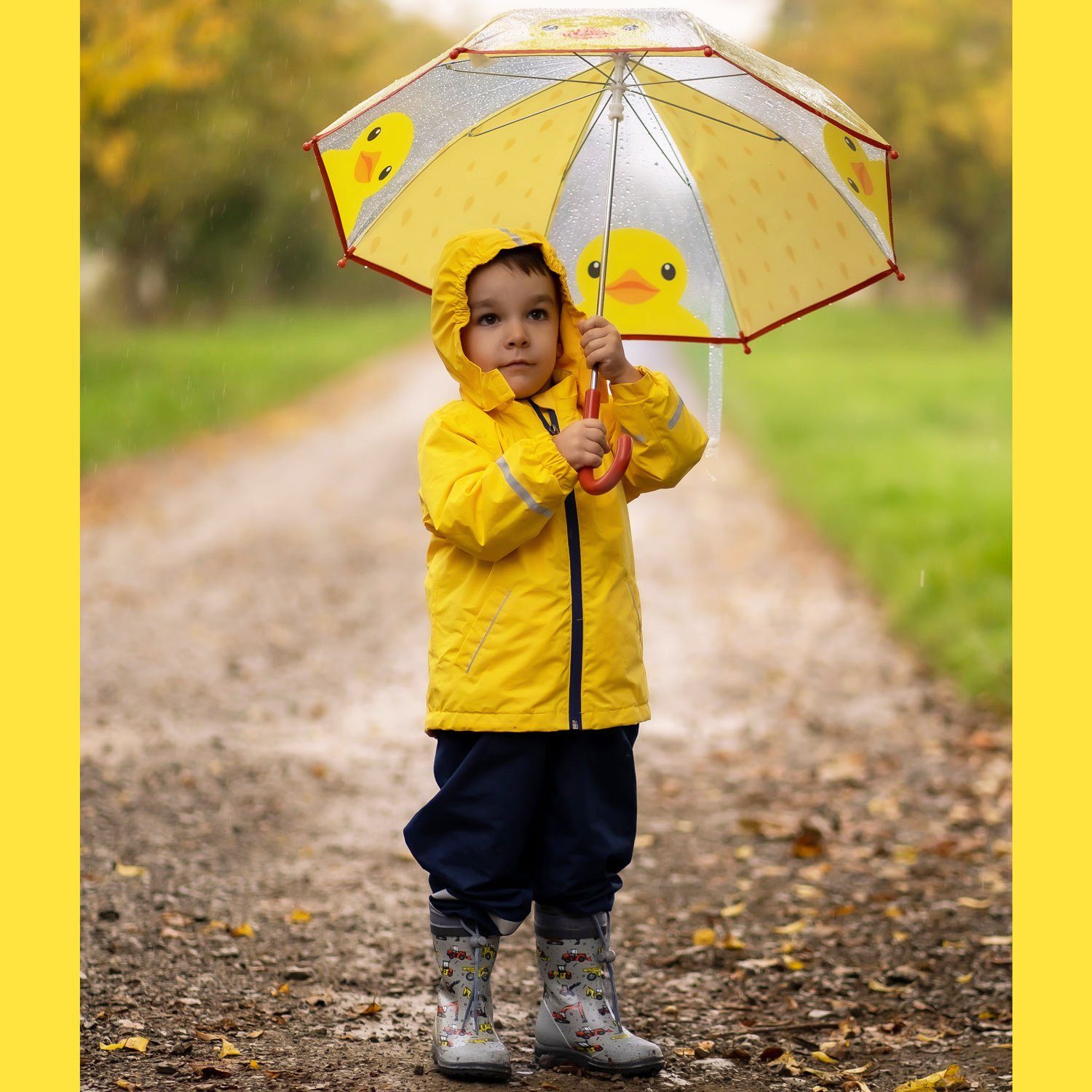 Beck Gummistiefel Baustelle Gummistiefel (wasserdichter, schmaler Stiefel, für trockene Füße bei Regenwetter) flexibler Naturkautschuk, robuste Vorder- und Hint – Bild 2 von 5