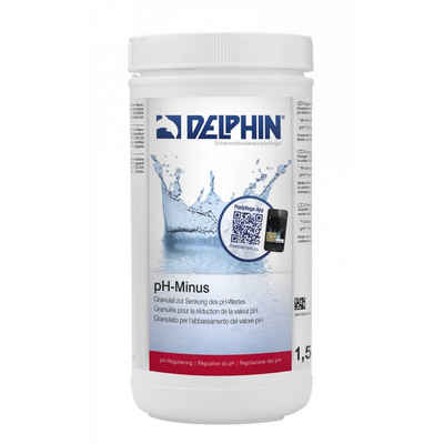 Chemoform Poolpflege Delphin pH Minus Granulat 1,5 kg pH Senker Schwimmbadpflege