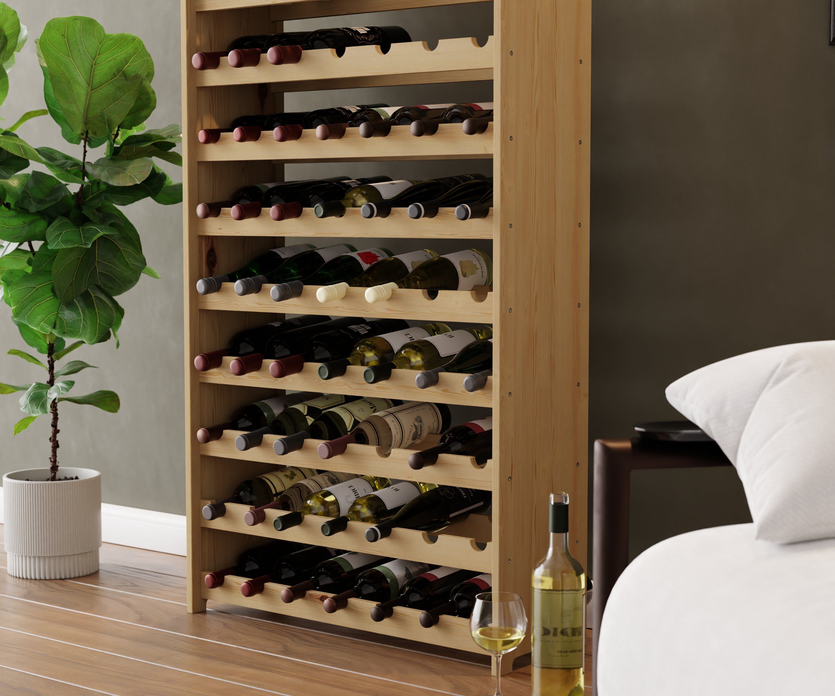 Lenmar Weinregal Weinregal Weinregal Holz Flaschenregal günstig online kaufen
