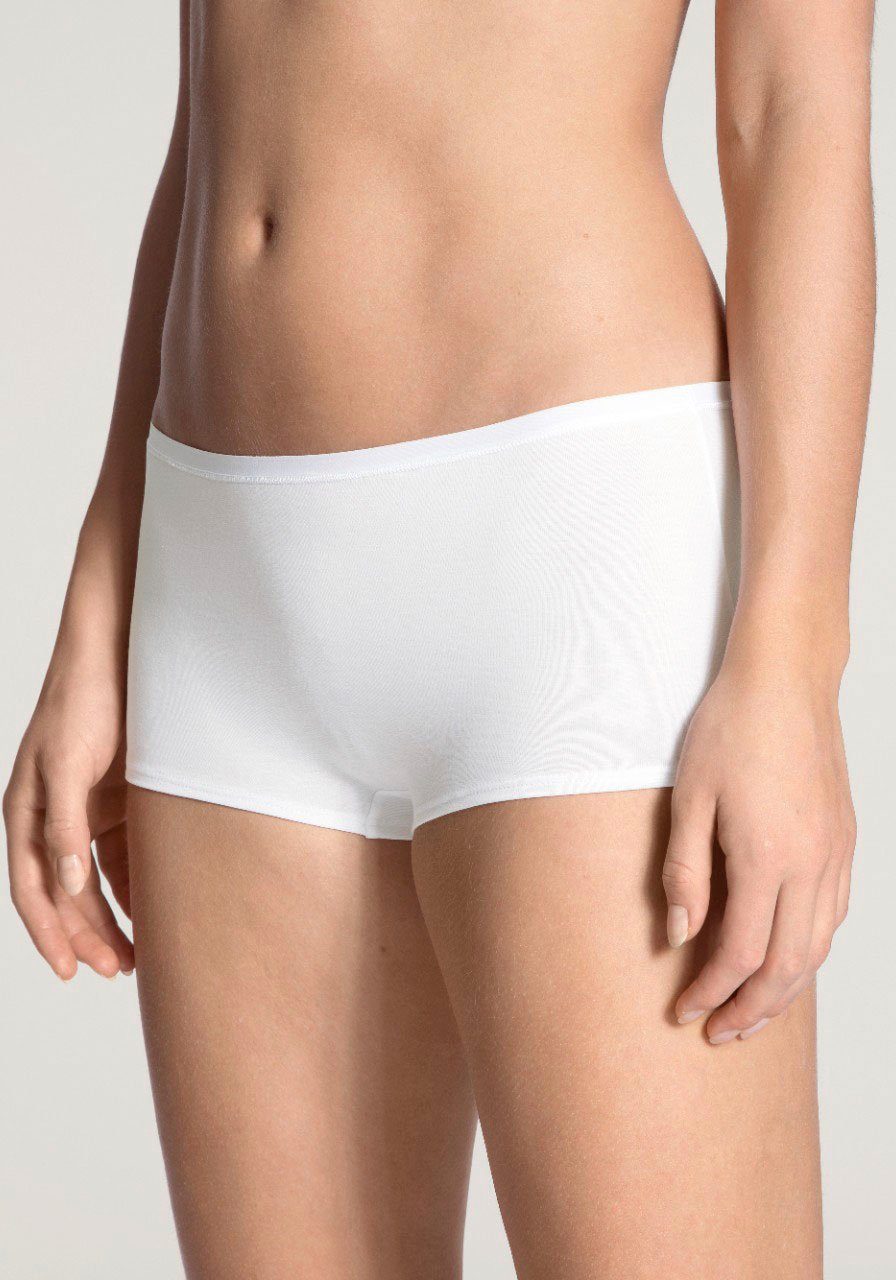 CALIDA Panty Benefit Women (2er Pack) elastisch, Baumwoll-Mix, Single Jersey Qualität, weich