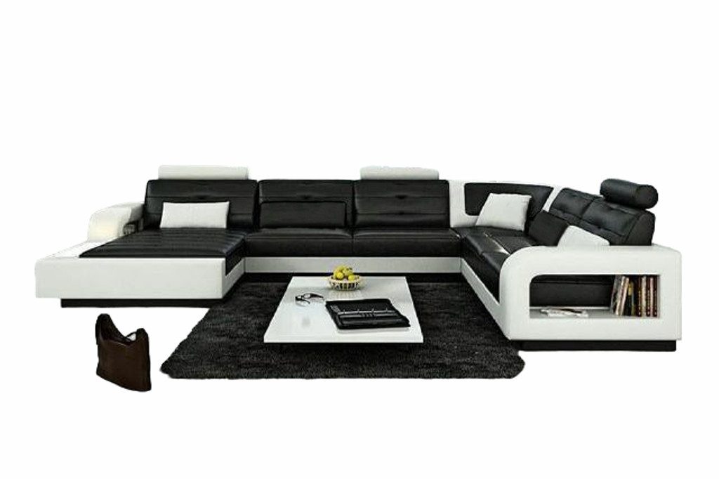 JVmoebel Ecksofa Ecksofa Sofa Couch Polster Wohnlandschaft Leder SOFORT, 1 Teile, Made in Europa