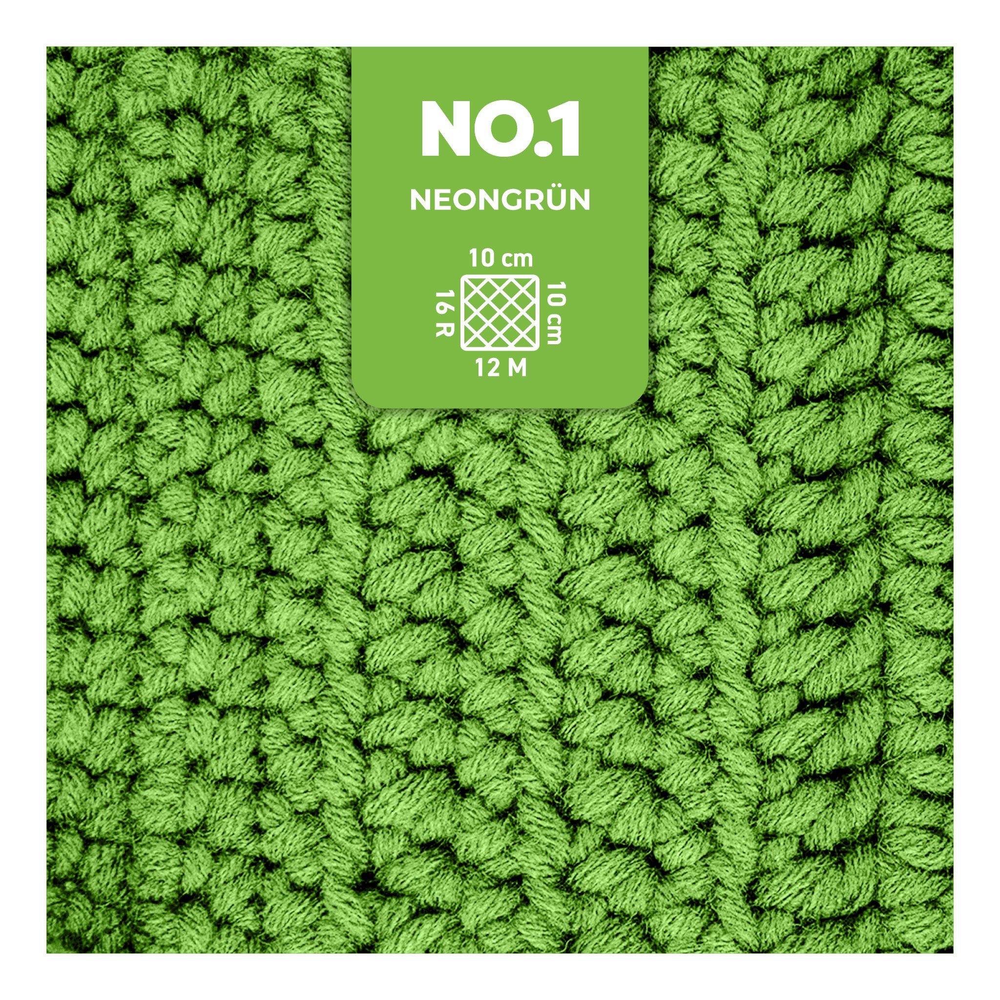 Thumbnail - myboshi No.1 Wolle, Mützenwolle Häkelwolle, 55 m (1-St., No.1 Wolle Original Schnellstrickwolle), Uni