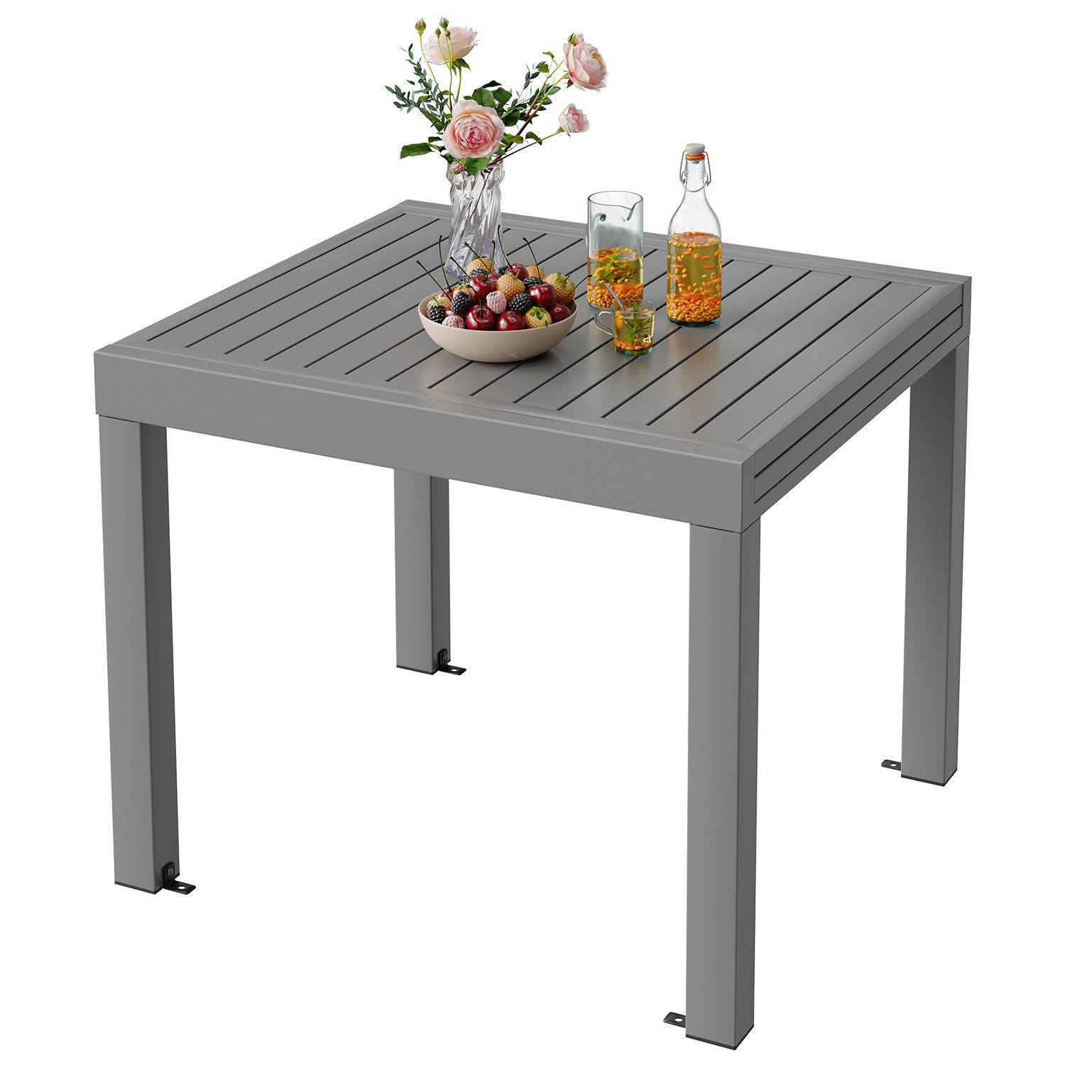 GUNJI Gartentisch Esstisch ausziehbar 80/160 x günstig online kaufen