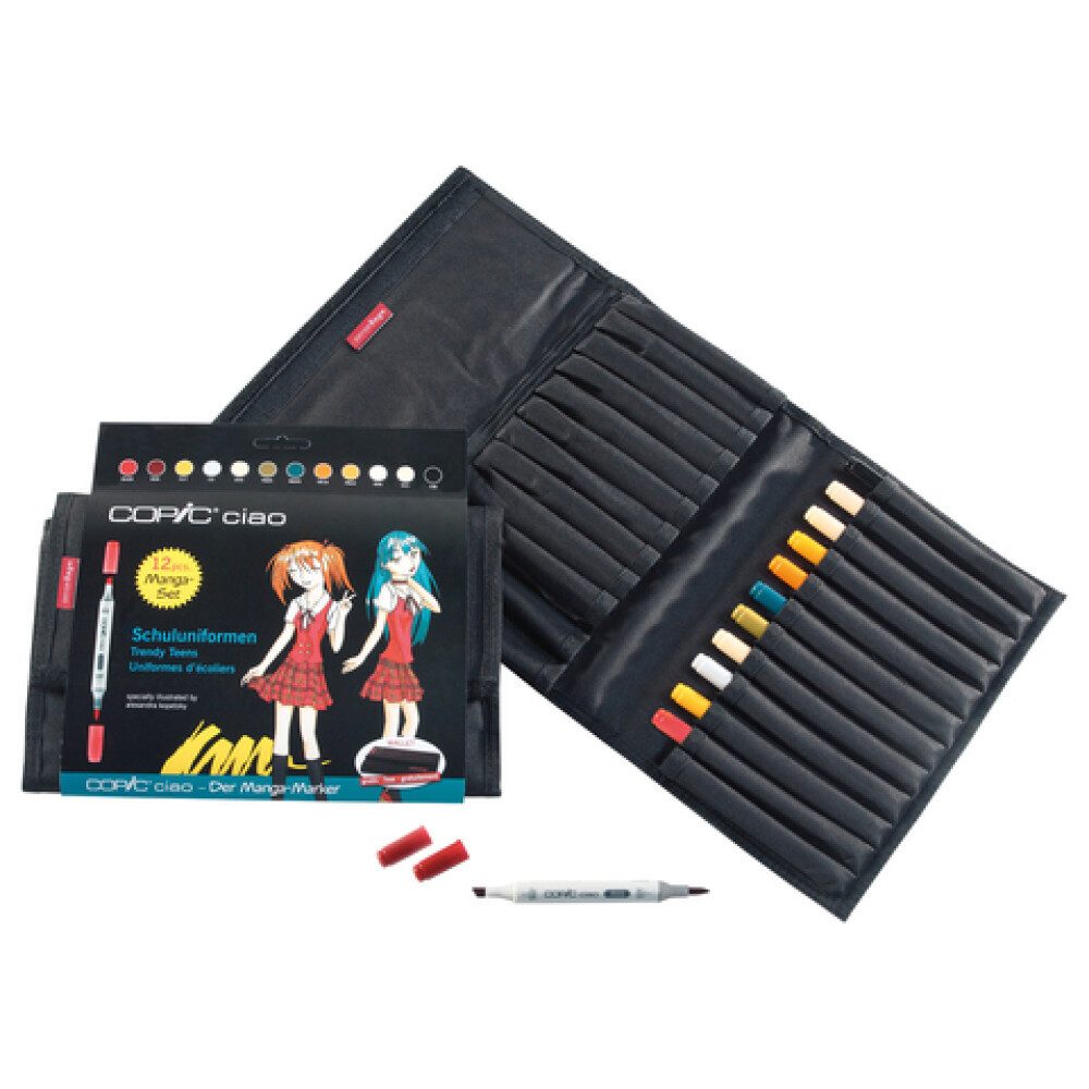 Marker Marker Wallet Set - Schuluniform - 12 Stück