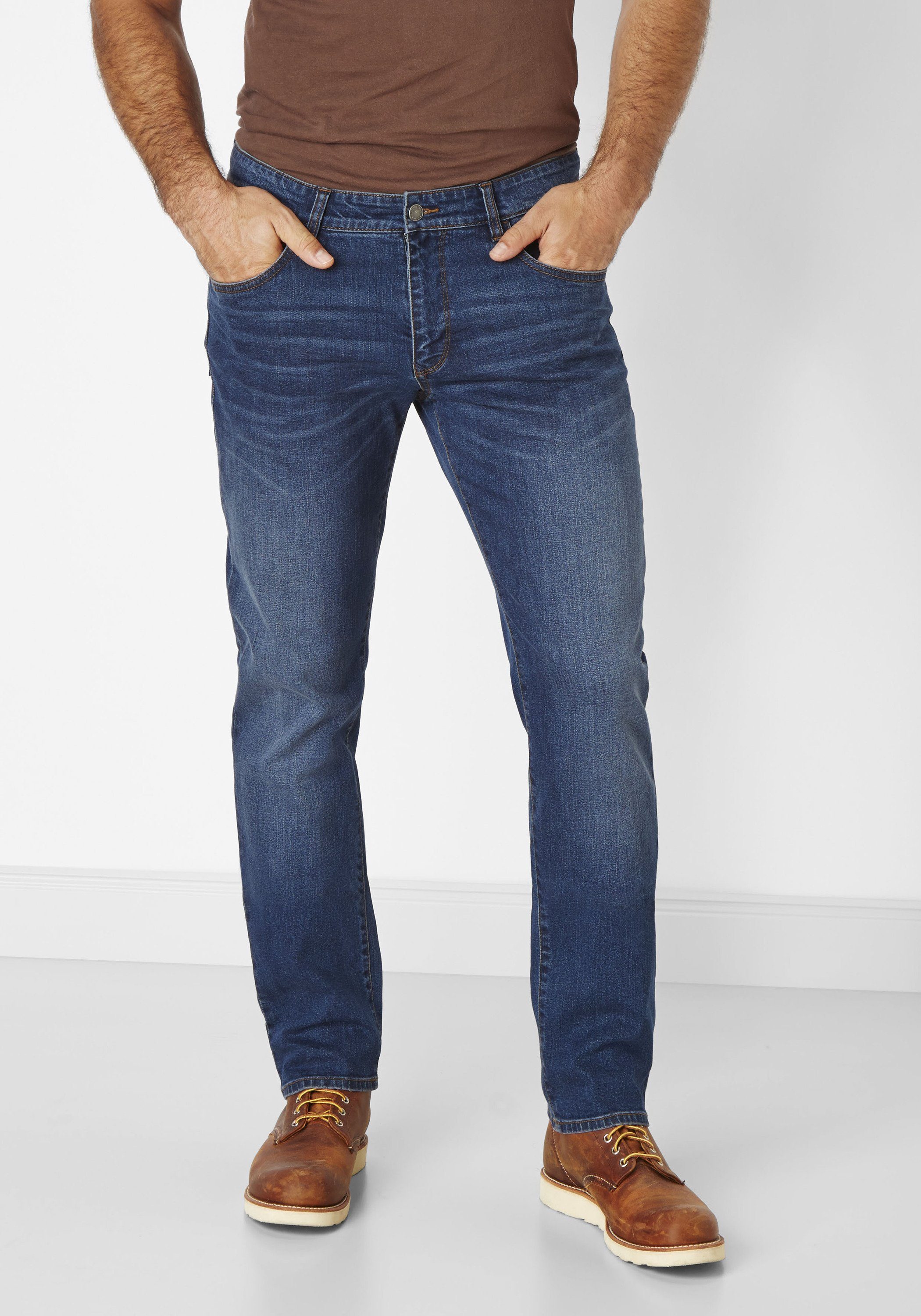 Redpoint 5-Pocket-Jeans Barrie Modern-Fit Denim Jeans günstig online kaufen