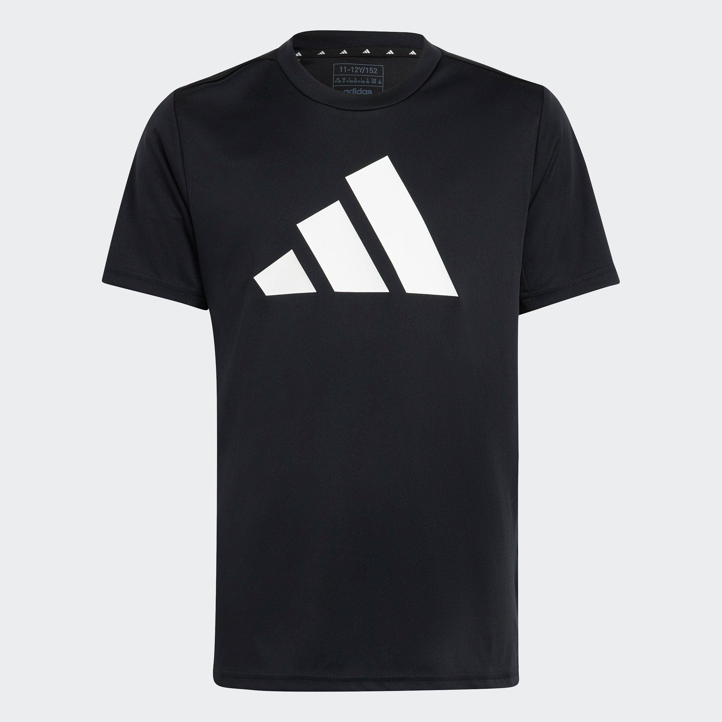 adidas Sportswear Black U LOGO White T-Shirt TR-ES / T