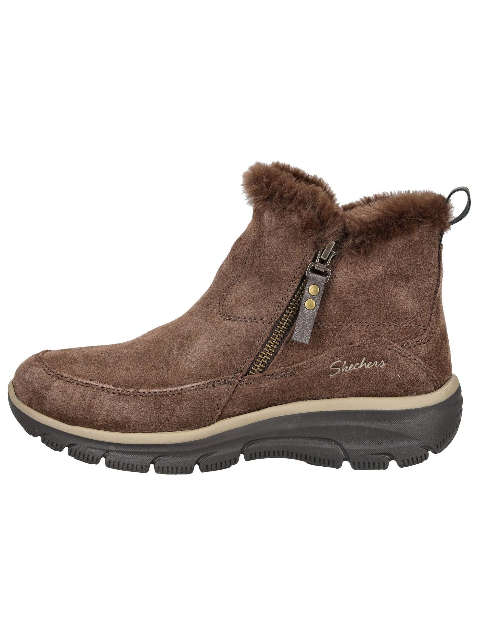 Skechers Skechers Stiefelette Veloursleder/Textil Stiefelette günstig online kaufen