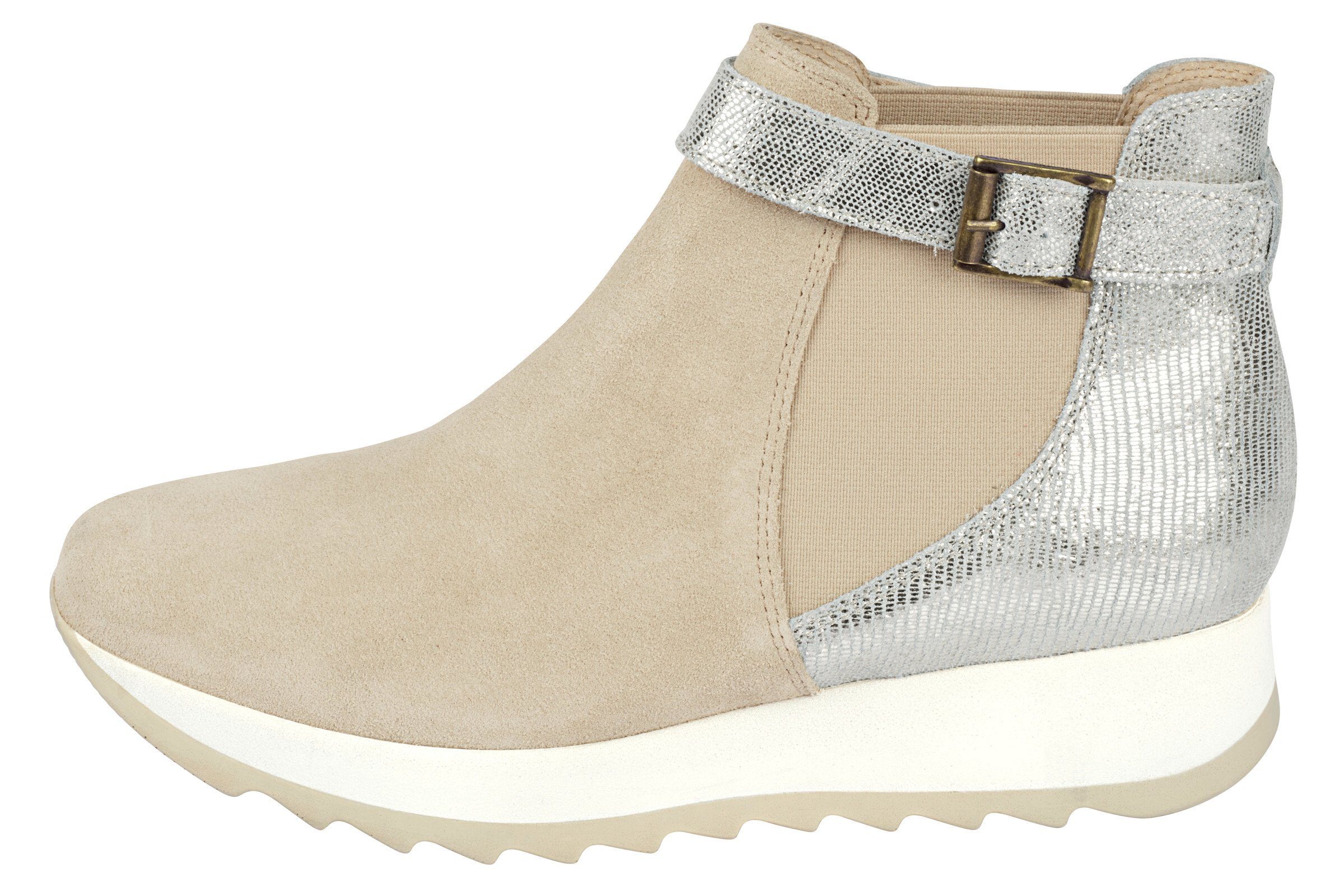heine Stiefelette Stiefelette Stretcheinsatz, weiche Polsterung günstig online kaufen