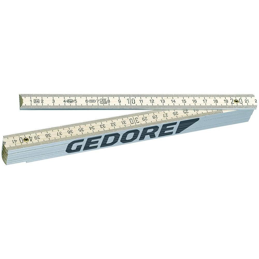 Gedore Maßband Holzgliedermaßstab 2 m 1837087