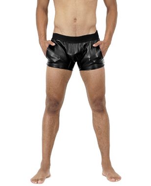 BOCKLE Boxershorts Bockle® New Boxer Lamb Leder Shorts Lederhose Herren Lederjeans echtes Lamm Leder