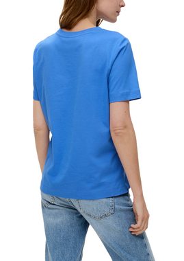 s.Oliver Kurzarmshirt T-Shirt mit Frontprint