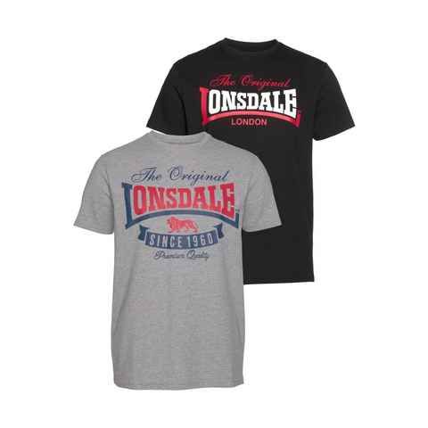 Lonsdale T-Shirt GEARACH (Packung, 2er-Pack)