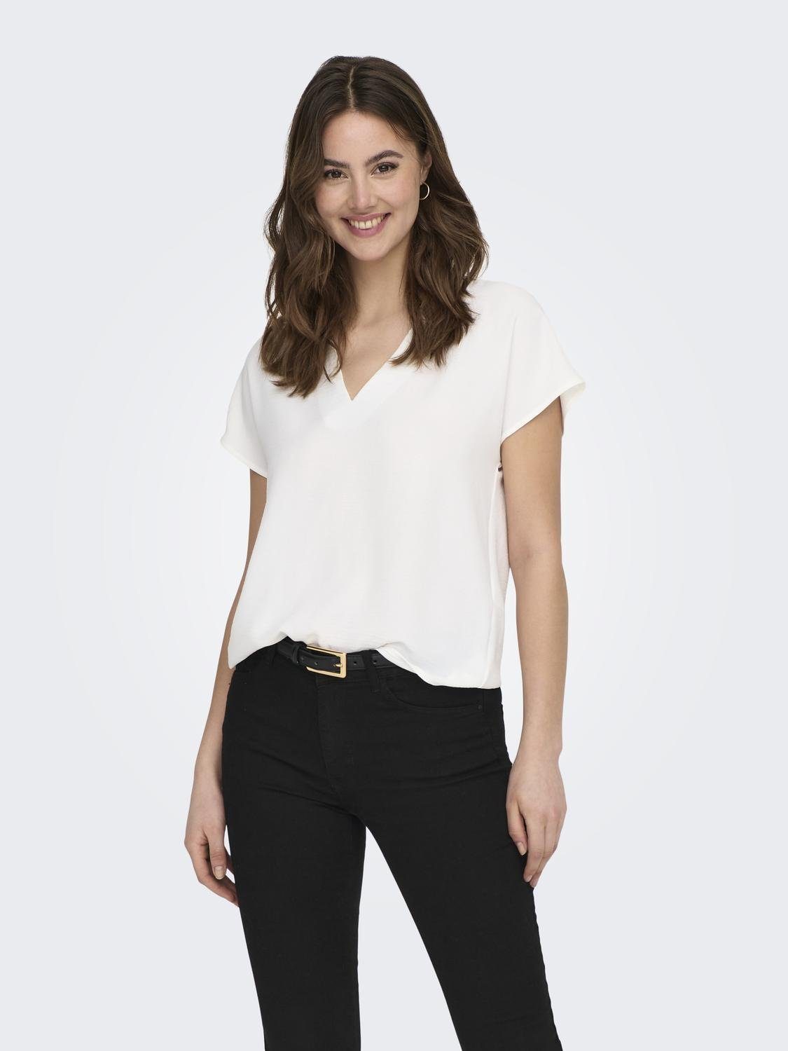 JDY Shirtbluse JDYLION S/S TOP WVN günstig online kaufen