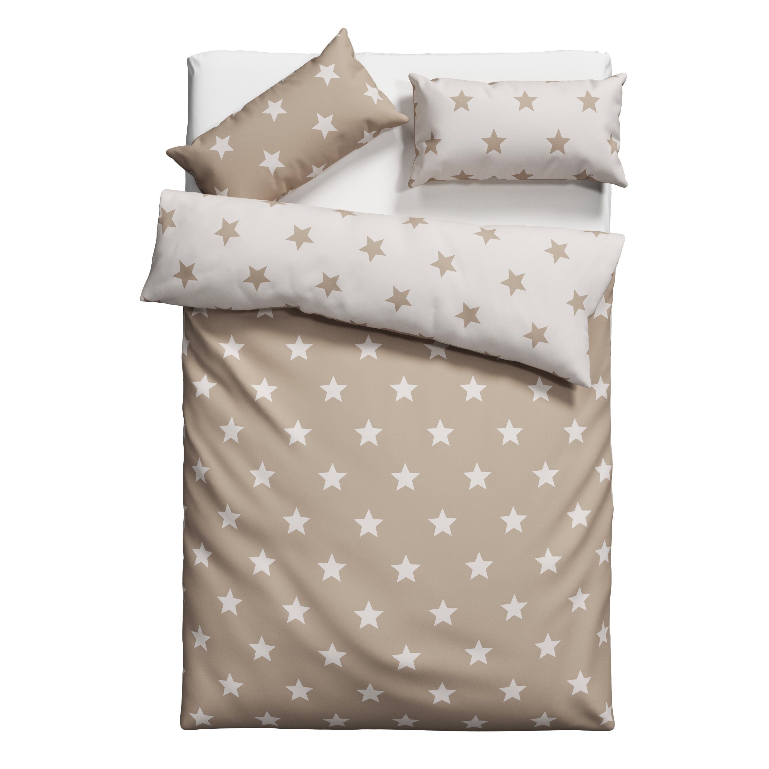 my home Wendebettwäsche STELLA, Linon, 2 günstig online kaufen