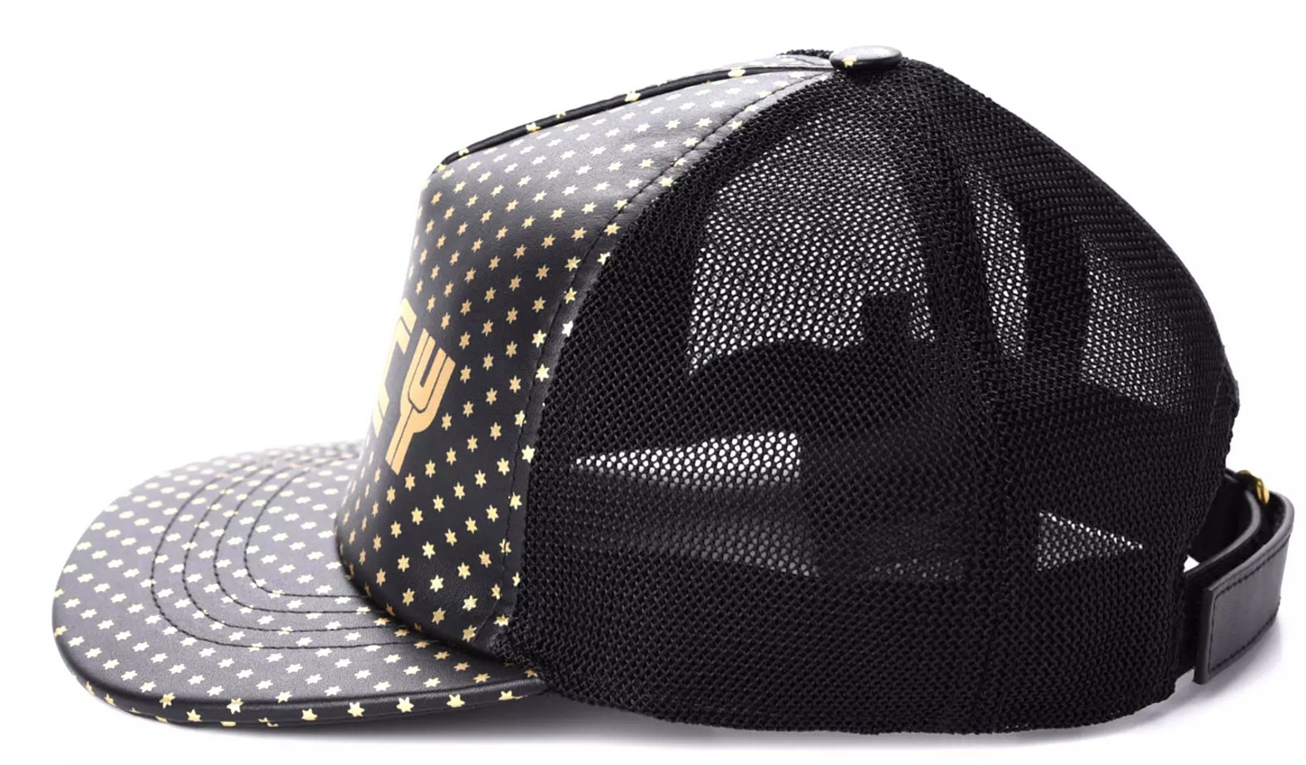 GUCCI Baseball Cap X SEGA Kalbsleder GUCCY Stars 80er-Jahre Begrenzter Stückzahl, mehr produziertes Sammlerstück