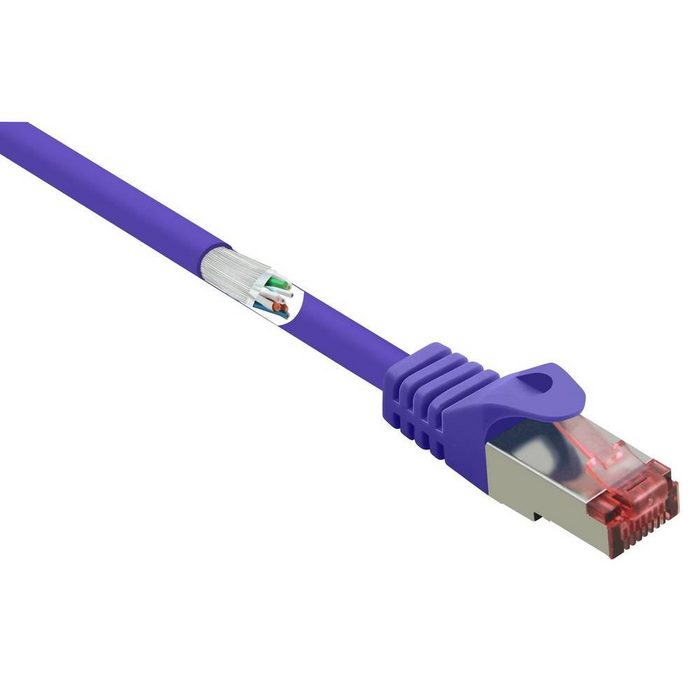 Renkforce Netzwerkkabel Patchkabel LAN-Kabel (10.00 cm)