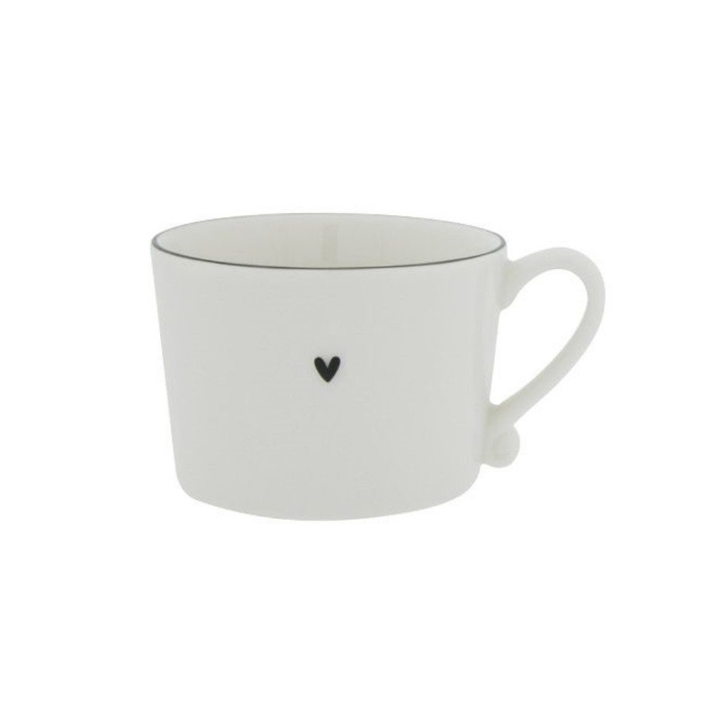 Tasse Schwarzes Herz