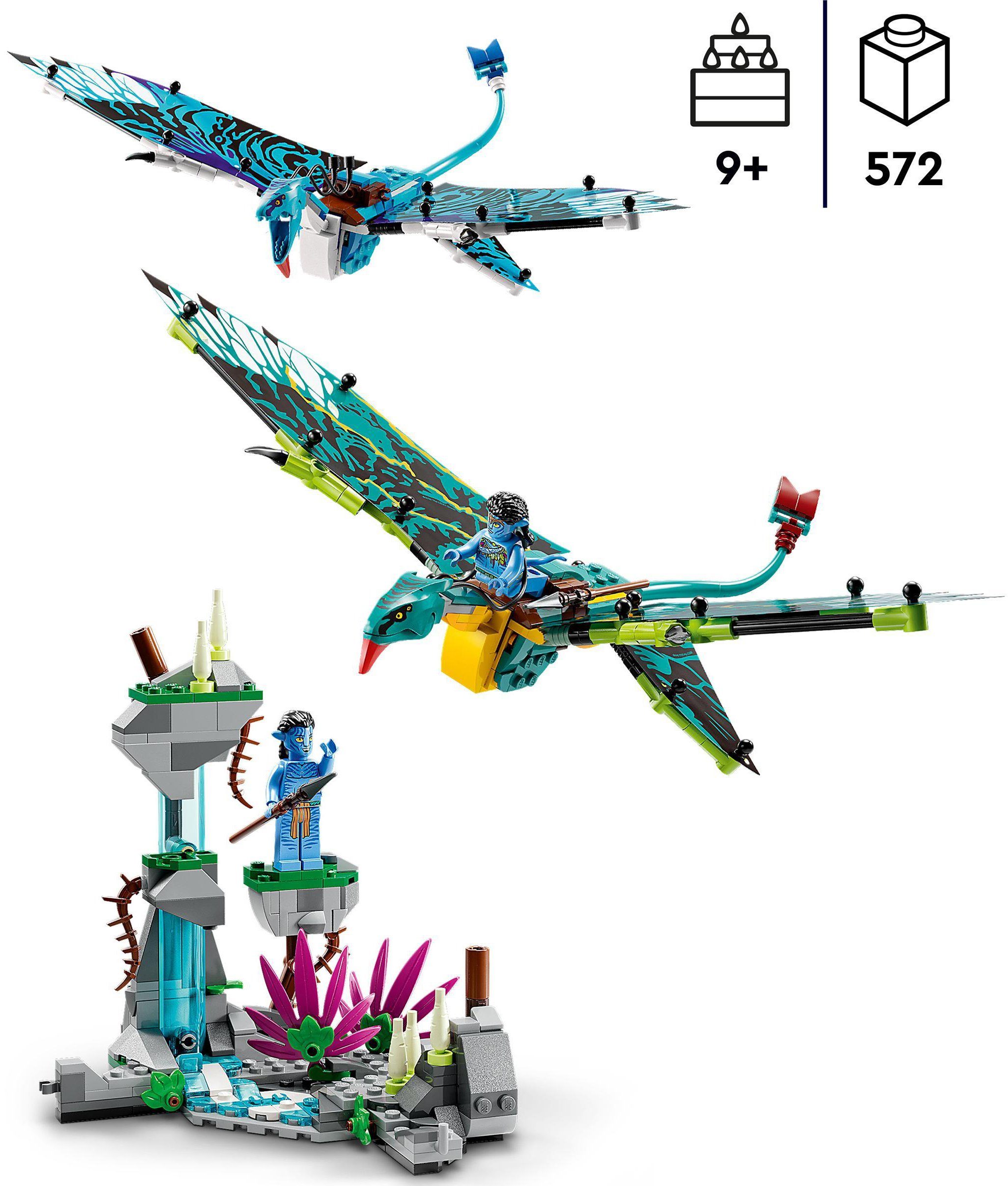 LEGO® Konstruktionsspielsteine Jakes und Neytiris St), in (572 LEGO® auf Made Europe Flug Avatar, Banshee (75572), einem erster