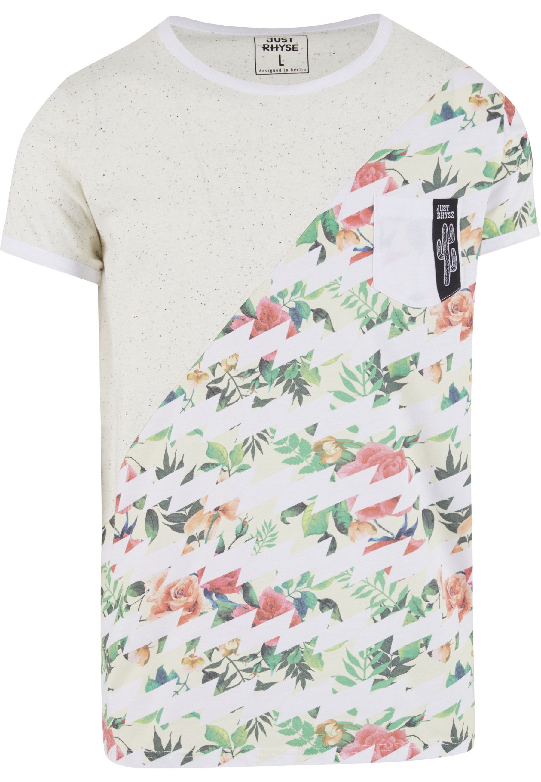 T-Shirt Just Rhyse Herren T-Shirt Light