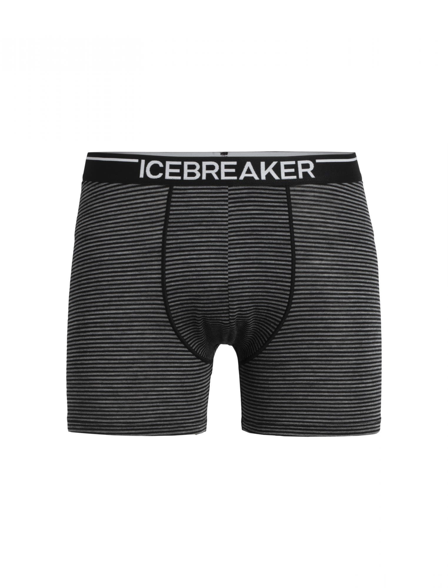 Icebreaker Lange HTHR Icebreaker Unterhose Kurze M Herren Gritstone Boxers Anatomica