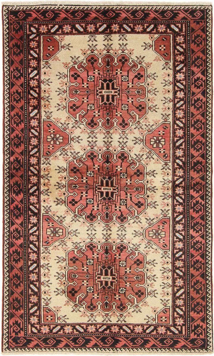 Orientteppich Belutsch 116x191 Handgeknüpfter Orientteppich / Perserteppich, Nain Trading, rechteckig, Höhe: 6 mm