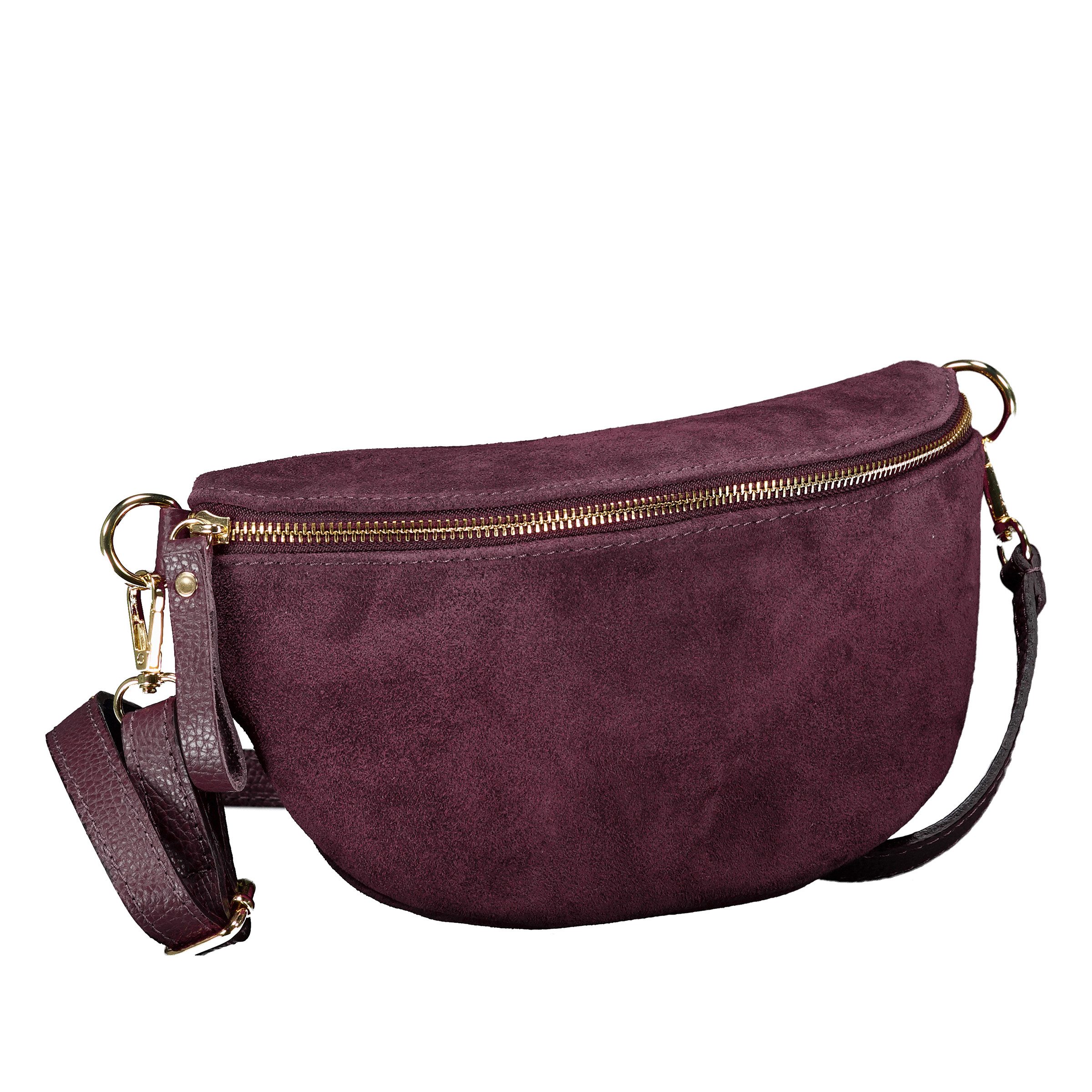 Hausfelder Manufaktur Gürteltasche Velours