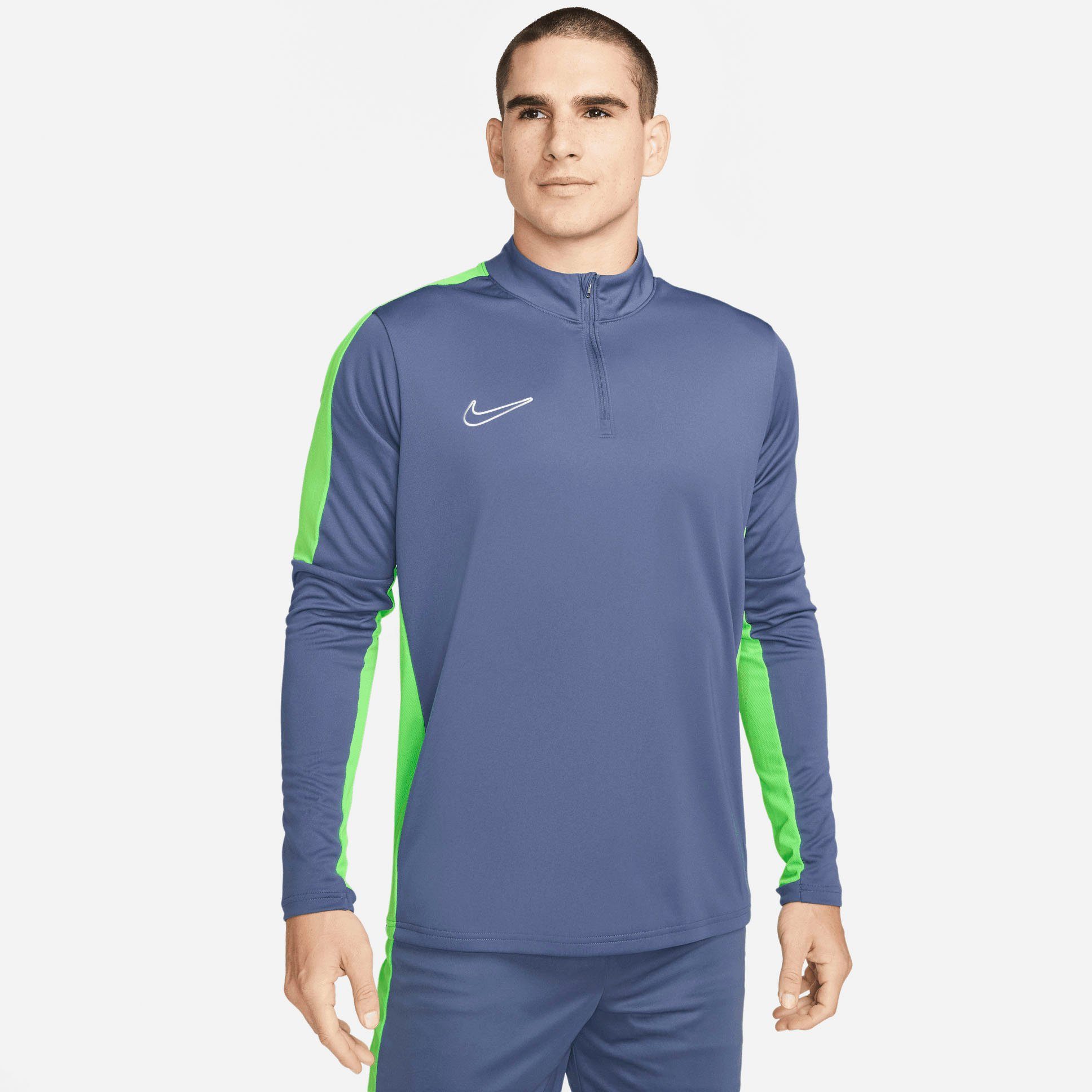 blau Nike Men's Soccer Drill Top Dri-FIT Funktionsshirt Academy