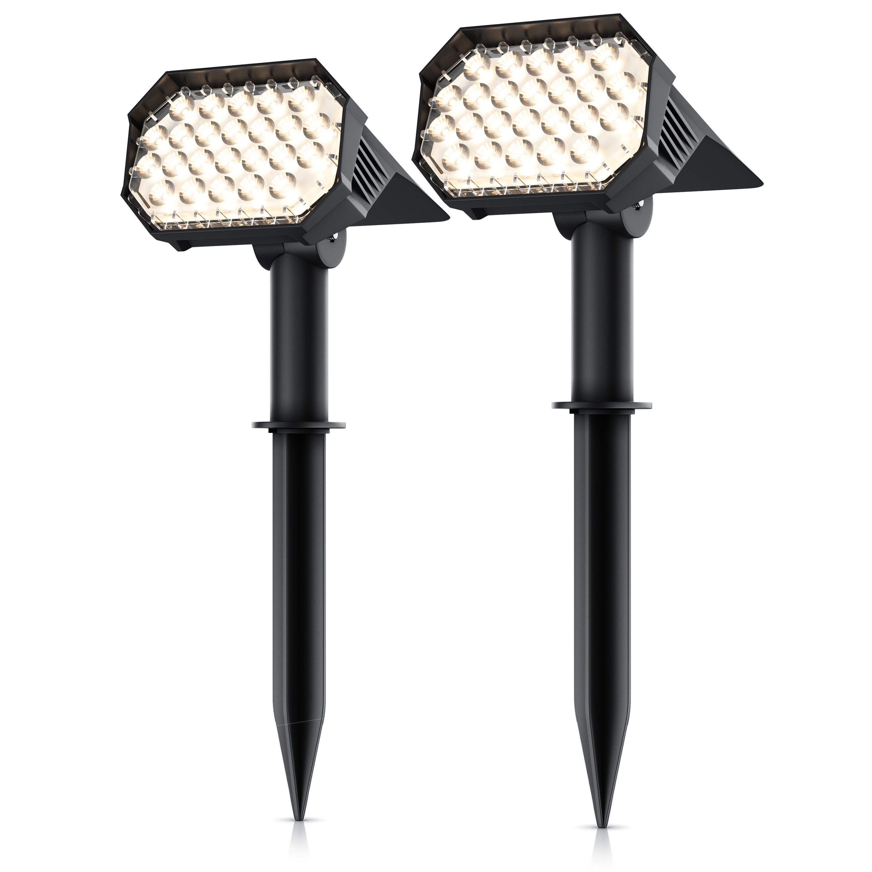 Brandson LED Gartenstrahler Solar Erdspießleuchte, Akku Gartenleuchte, Sola günstig online kaufen