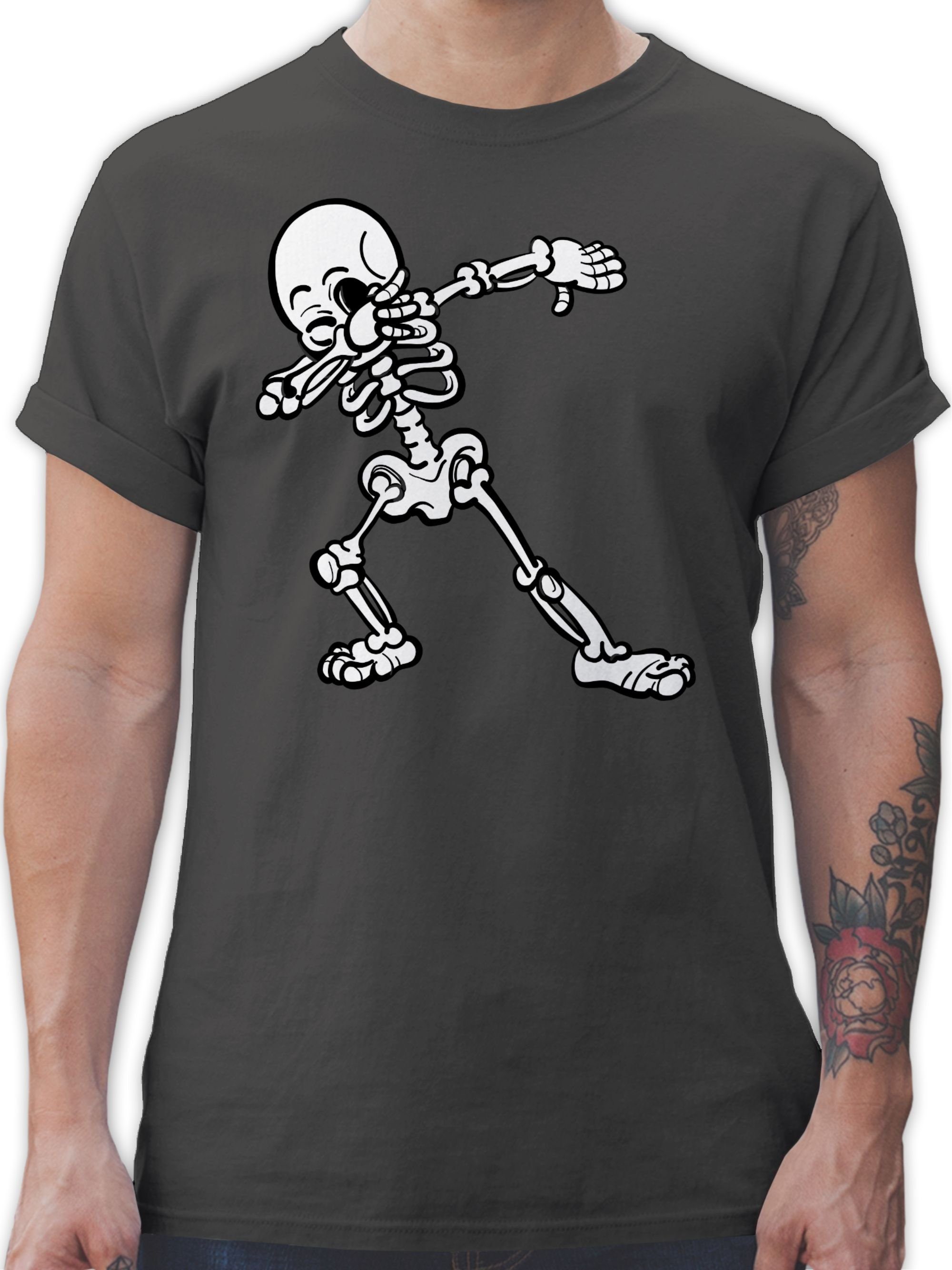 Schürze mit Motiv Dabbing Skelettkoch Shirtracer Kochschürze für Männer und Damen