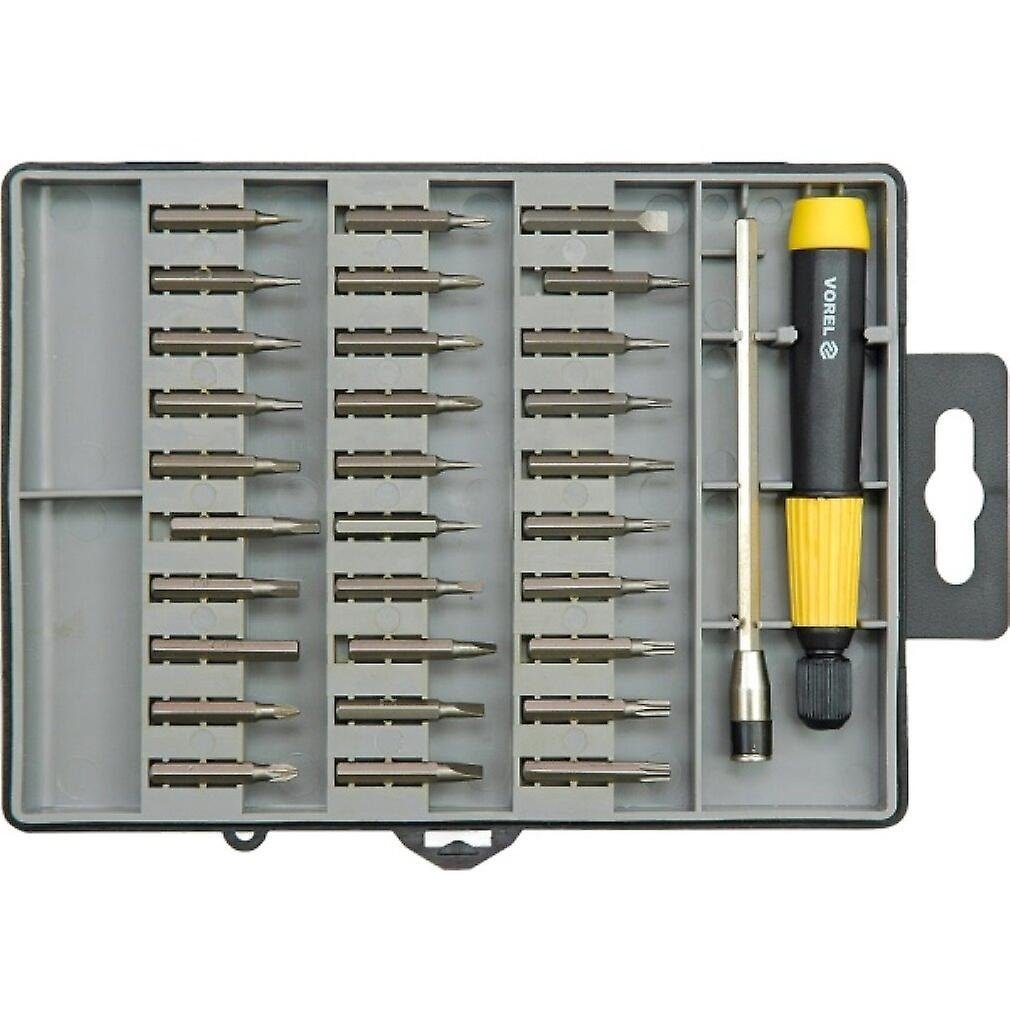 Hilka Tools Schraubendreher-Bit-Set 32-teilig – Farbcodierte S2-Bits Im Robusten Koffer