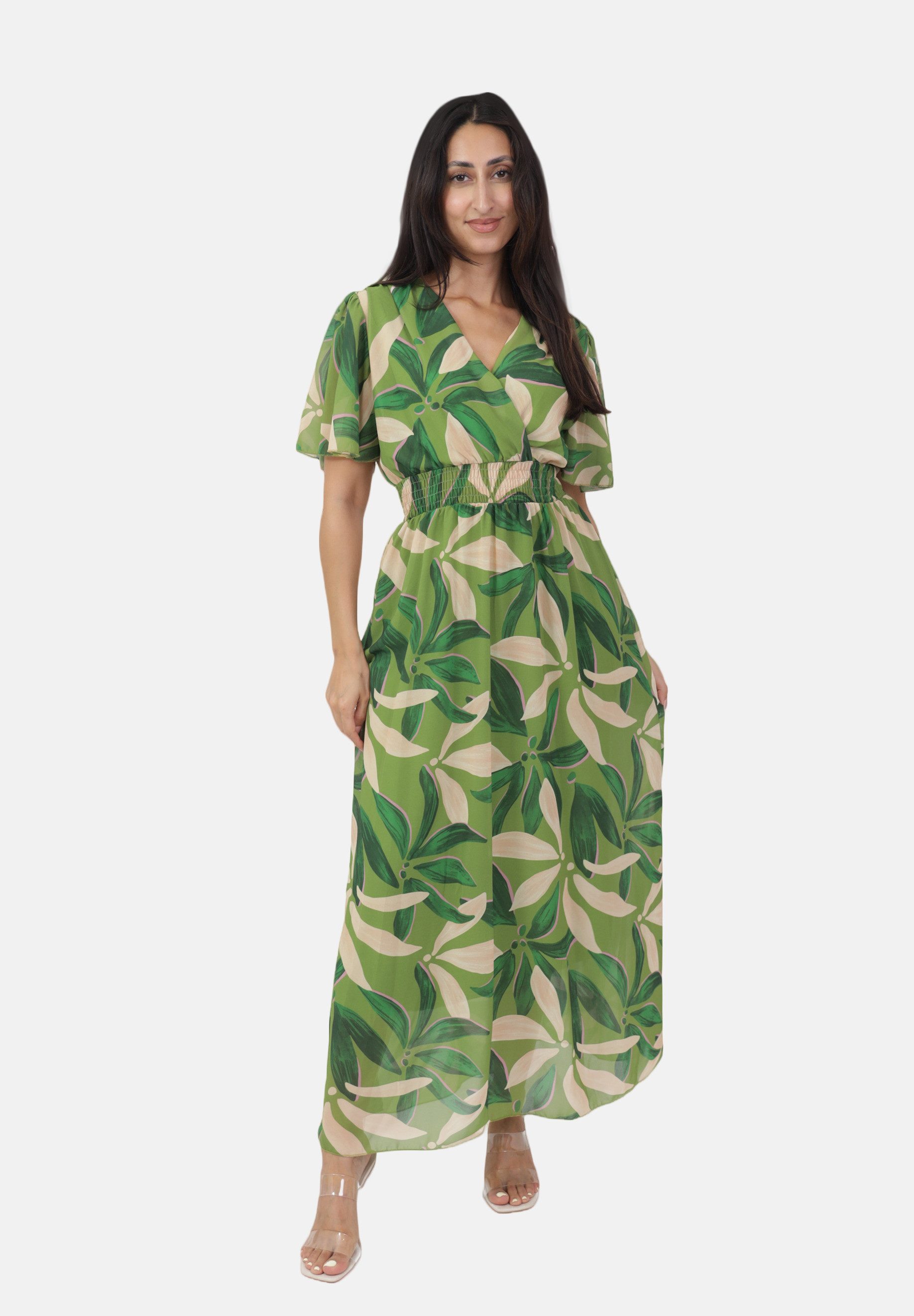 Elara Maxikleid Maxikleid (kein set, 1-tlg) Markenlabel